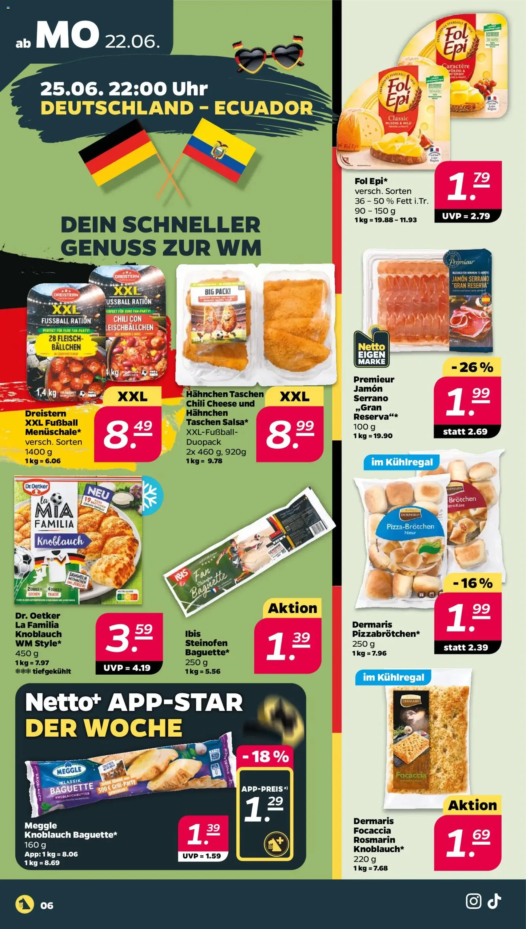Netto Prospekt - Gültiger Prospekt ab 22.06.2026, Seite 6 von insgesamt 37