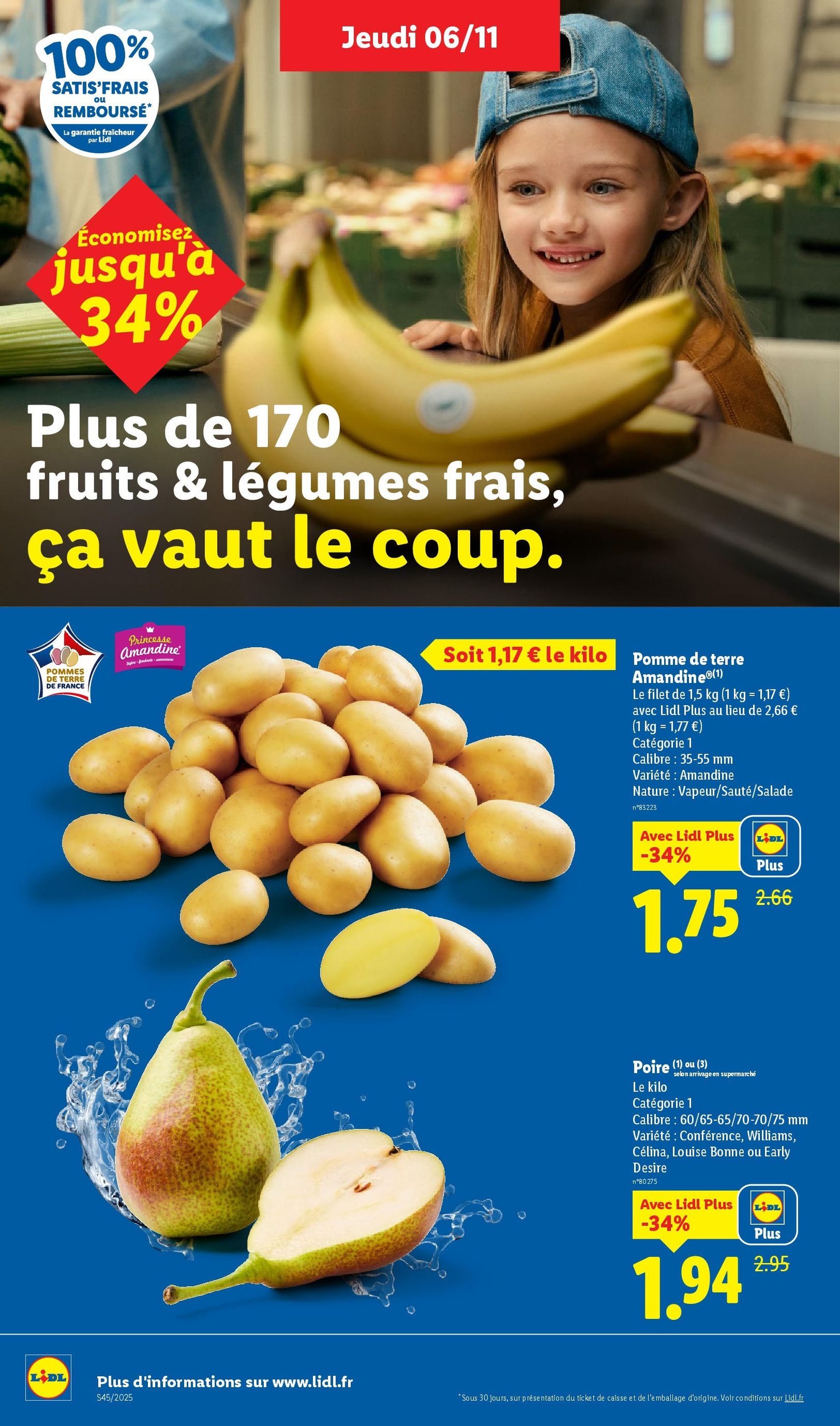 LIDL catalogue semaine 45 - brochure valable à partir du 06/11/2025, page 2 sur 95