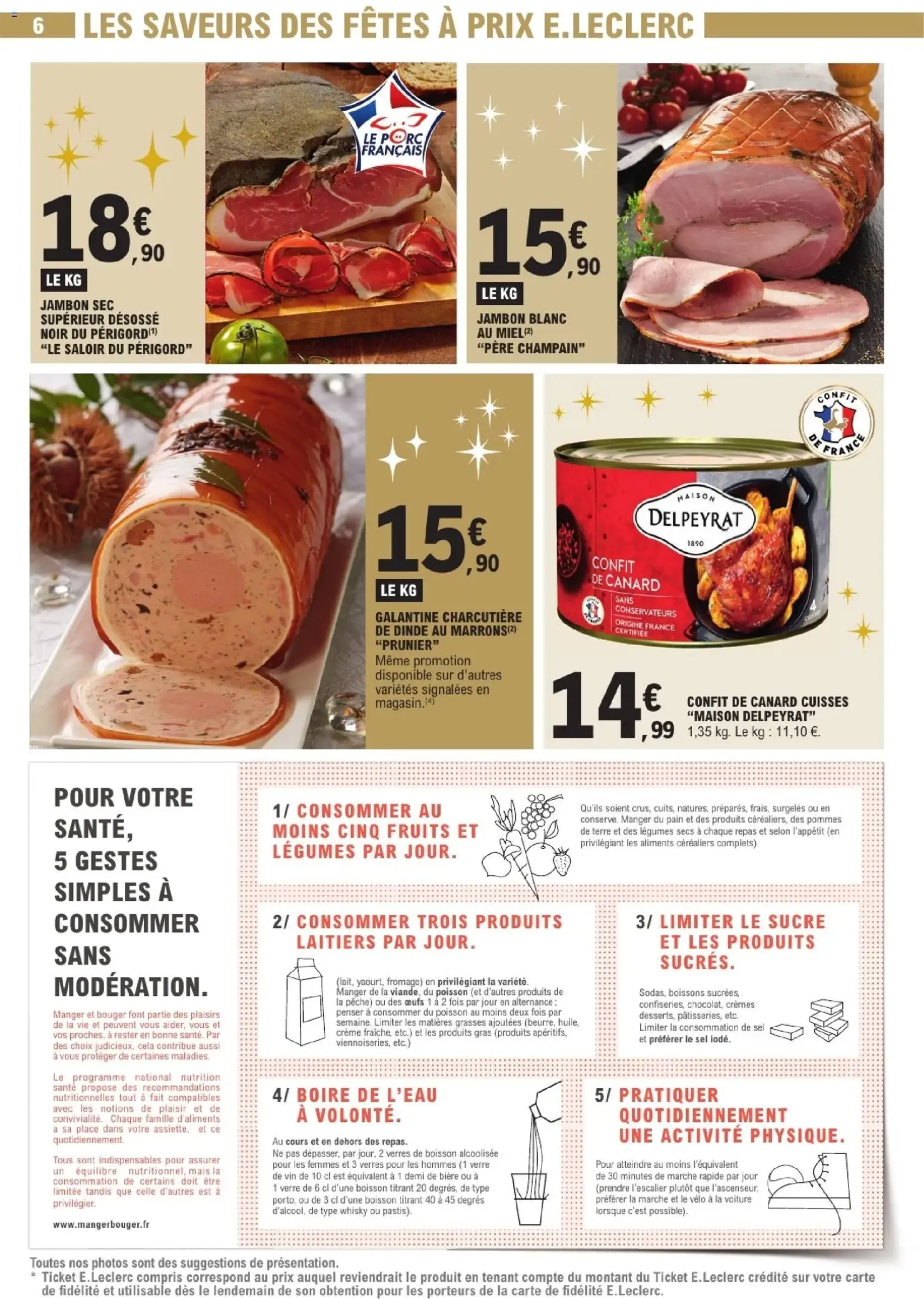 E.Leclerc catalogue semaine 52 - brochure valable à partir du 23/12/2025, page 6 sur 32