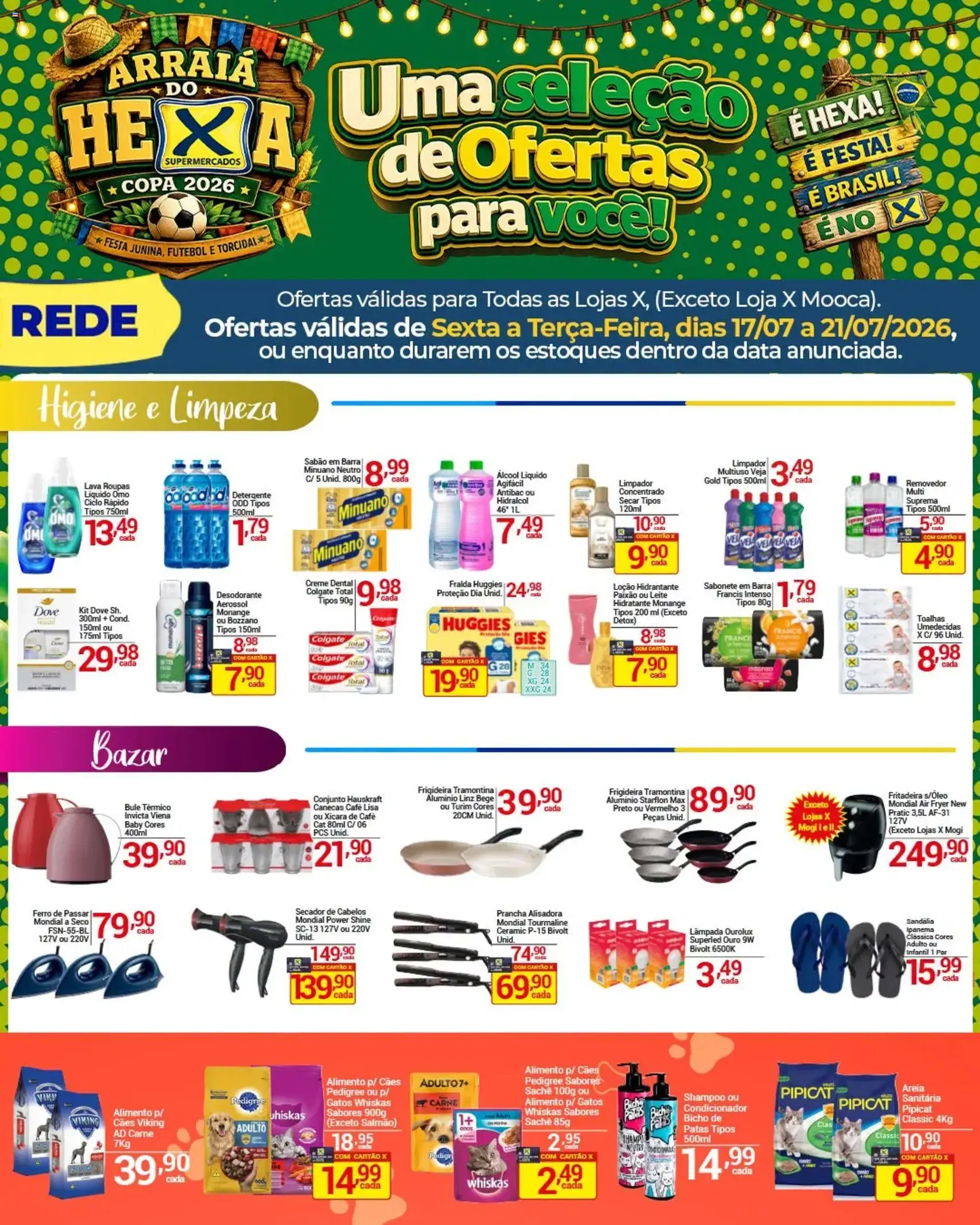 X Supermercados - Ofertas da semana - folheto válido a partir de 17/07/2026 página 4 de 10