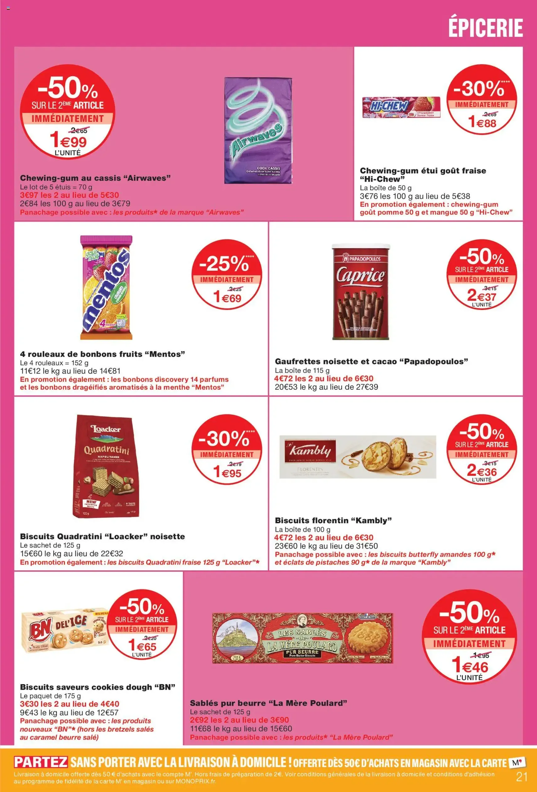 Monoprix catalogue - brochure valable à partir du 11/08/2026, page 21 sur 46