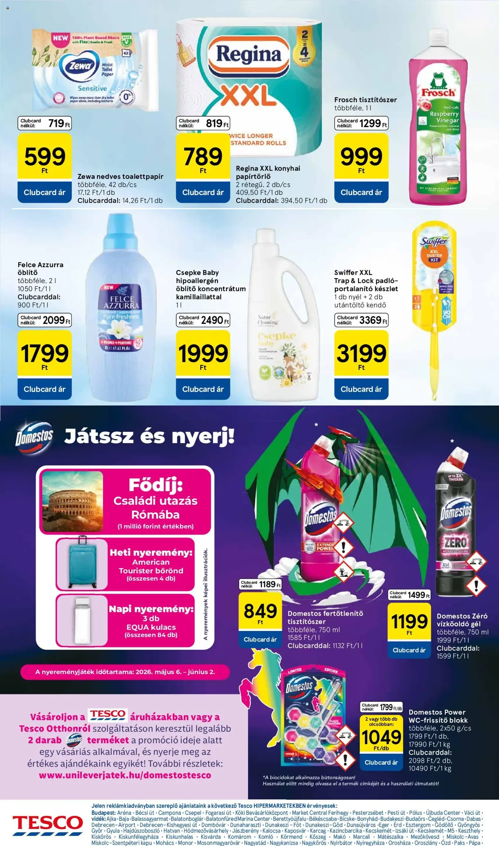 Tesco aktuális akciós újság - 2026.05.07. érvényes szórólap 26 oldal 36 oldalból