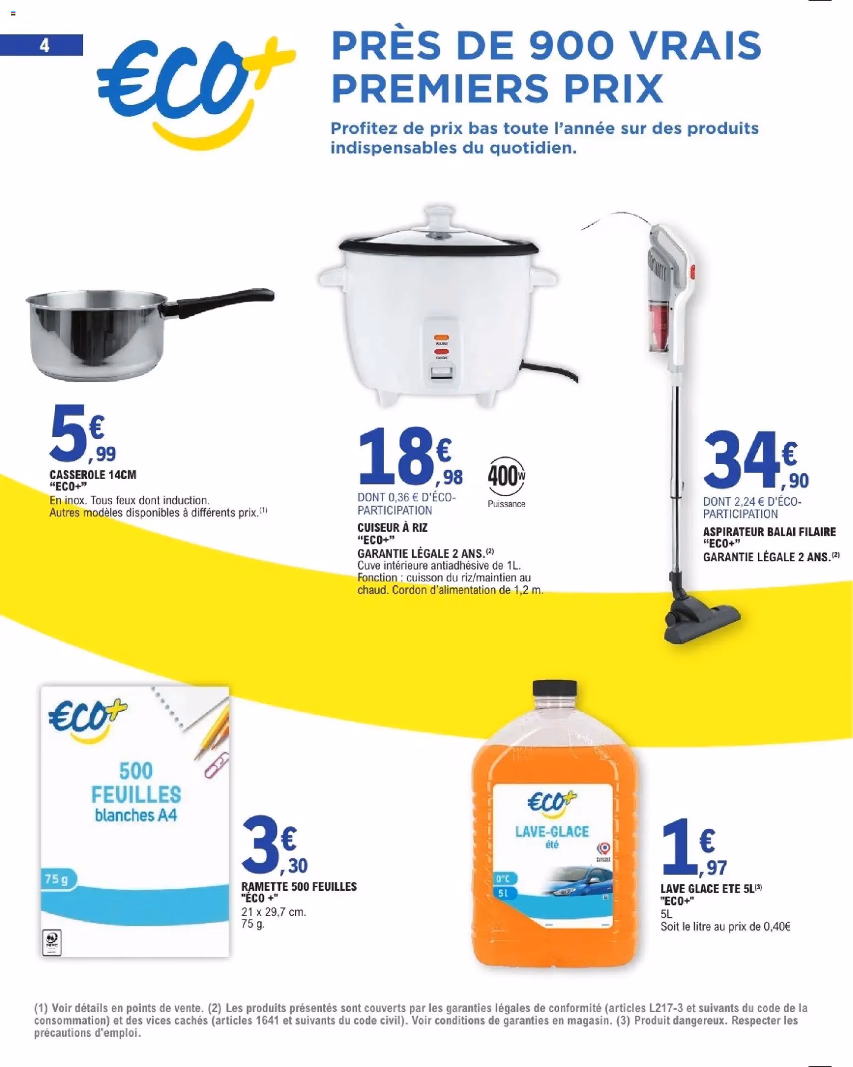 E.Leclerc catalogue de la semaine 16 - brochure valable à partir du 14/04/2026, page 4 sur 56