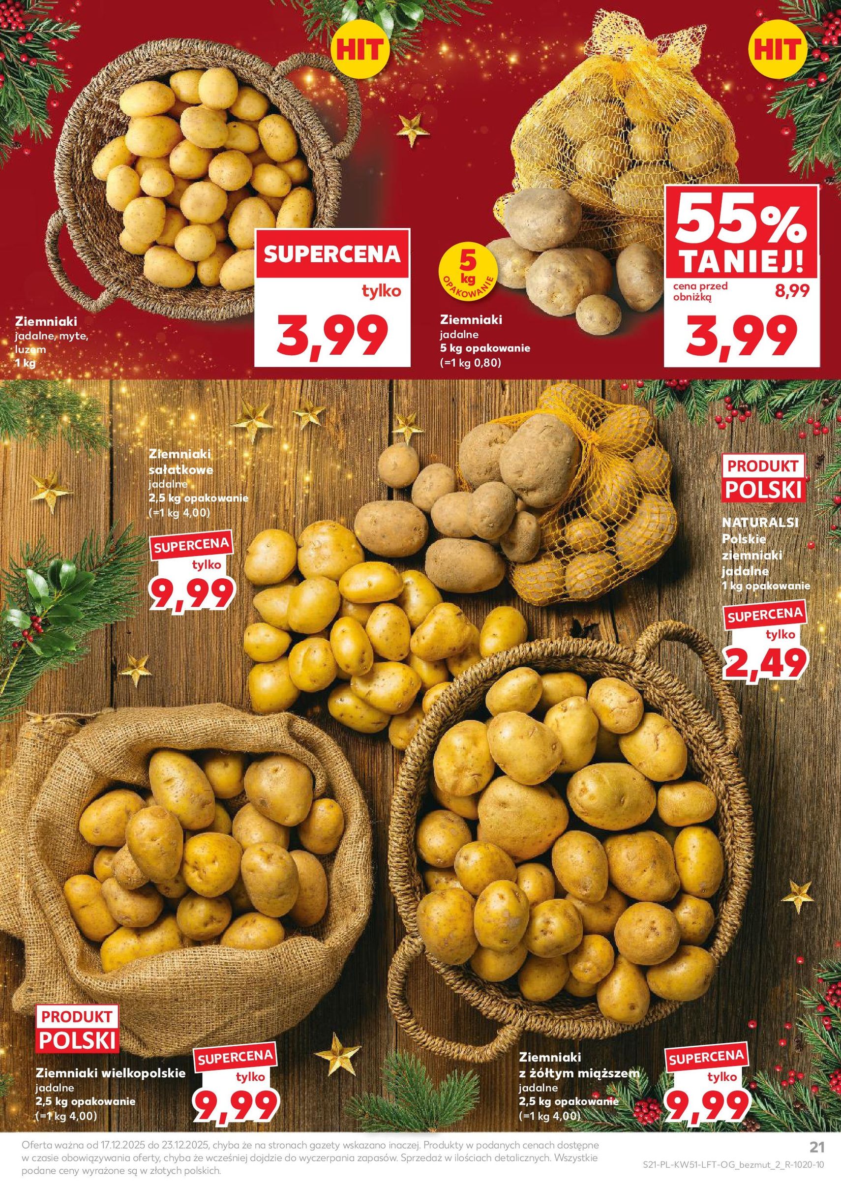 Kaufland gazetka - ważny gazetka od 17.12.2025 strona 21 z 64