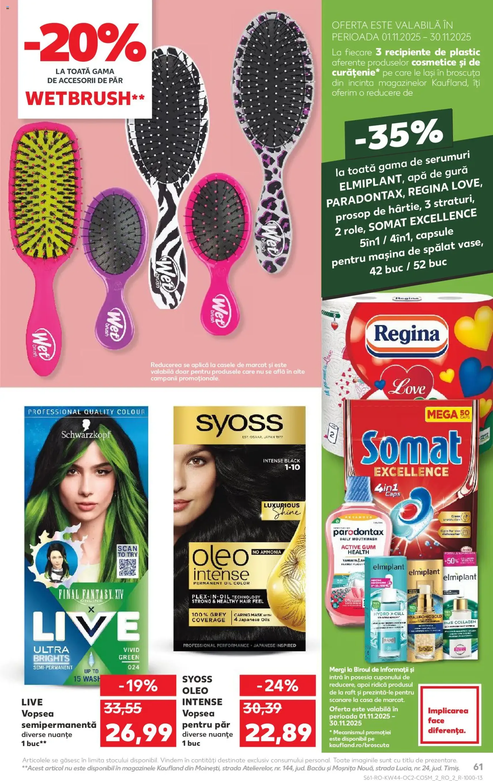 Kaufland RO - București - 2025.10.29. érvényes szórólap 61 oldal 70 oldalból Kaufland RO - București - 2025.10.29. érvényes szórólap 61 oldal 70 oldalból