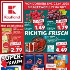 Kaufland Prospekt - Prospekt Vorschau gültig ab 23.04.2026