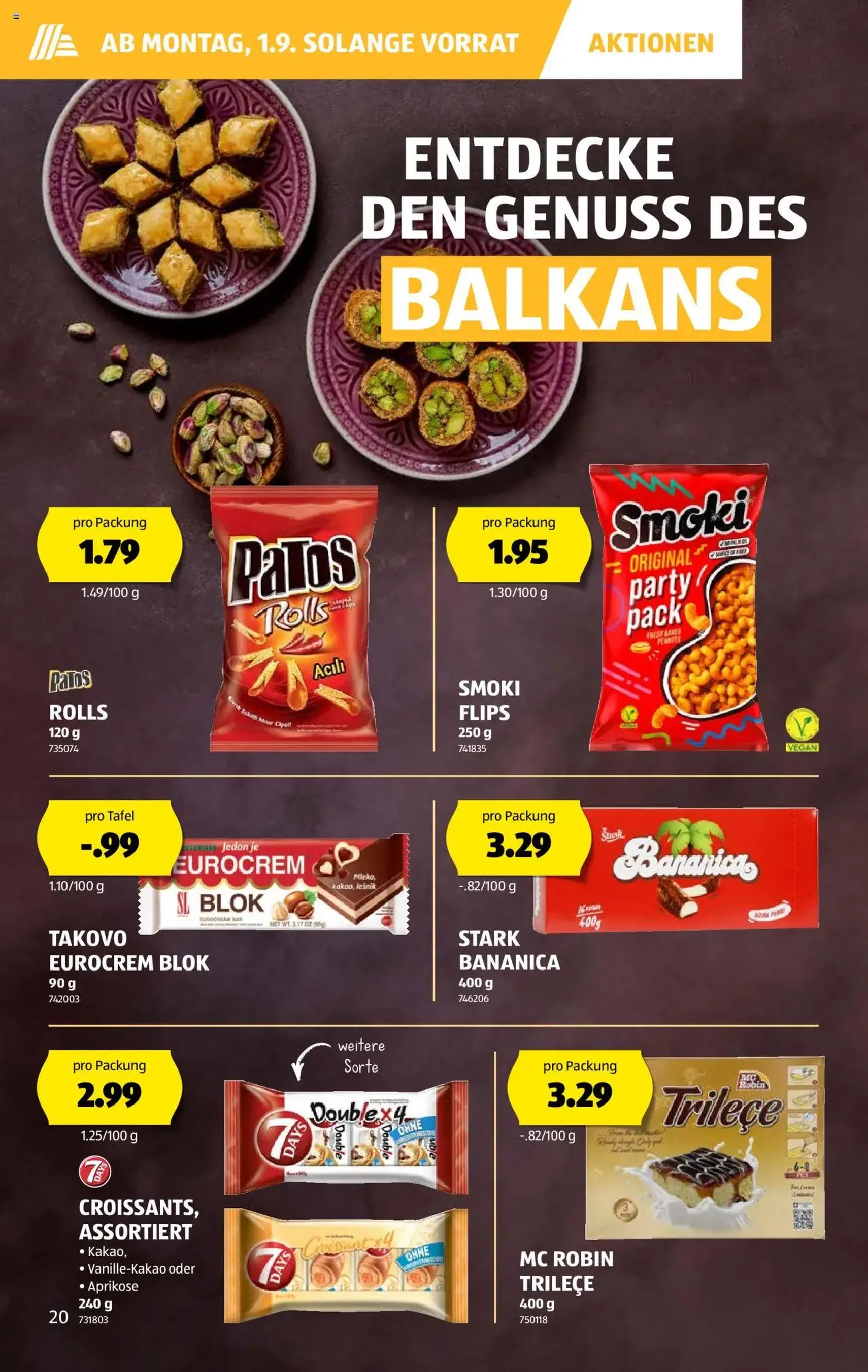 Aldi Aktionen - Gültiger Prospekt ab 28.08.2025, Seite 20 von insgesamt 35 Aldi Aktionen - Gültiger Prospekt ab 28.08.2025, Seite 20 von insgesamt 35