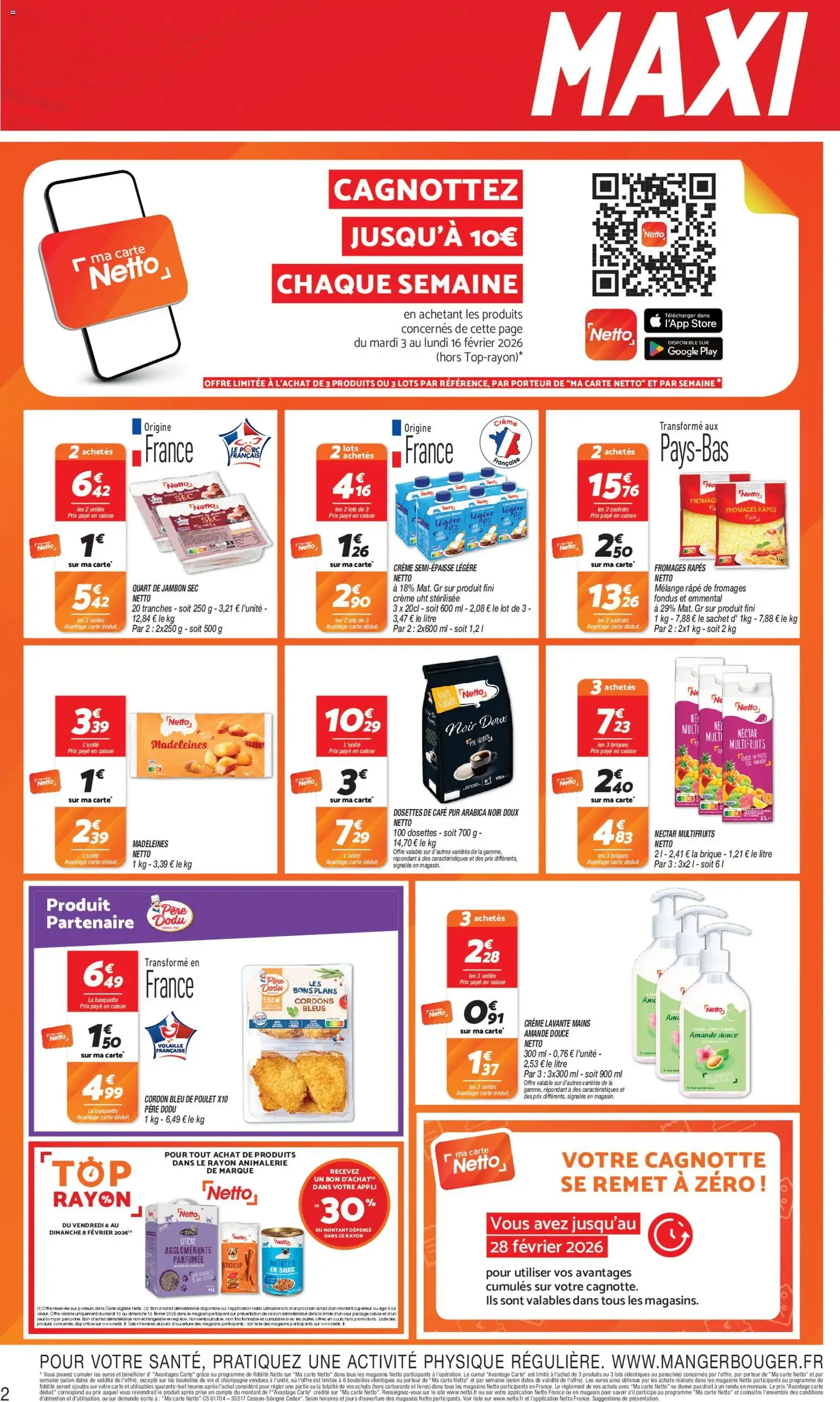 Netto catalogue - brochure valable à partir du 03/02/2026, page 2 sur 8