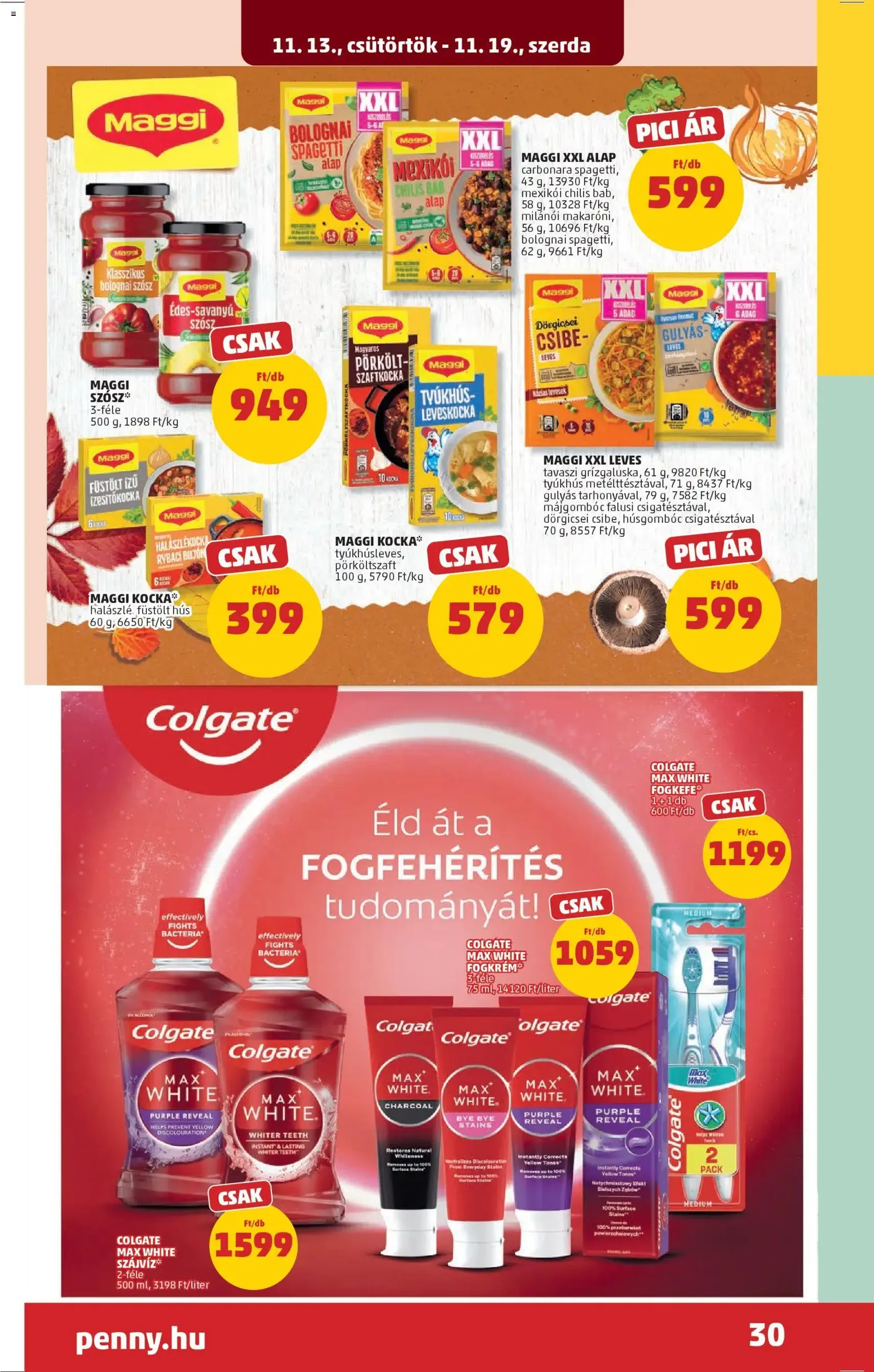 PENNY Akciós újság - 2025.11.13. érvényes szórólap 34 oldal 45 oldalból