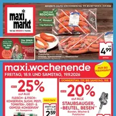 Maximarkt Flugblatt - Prospekt Vorschau gültig ab 17.09.2026