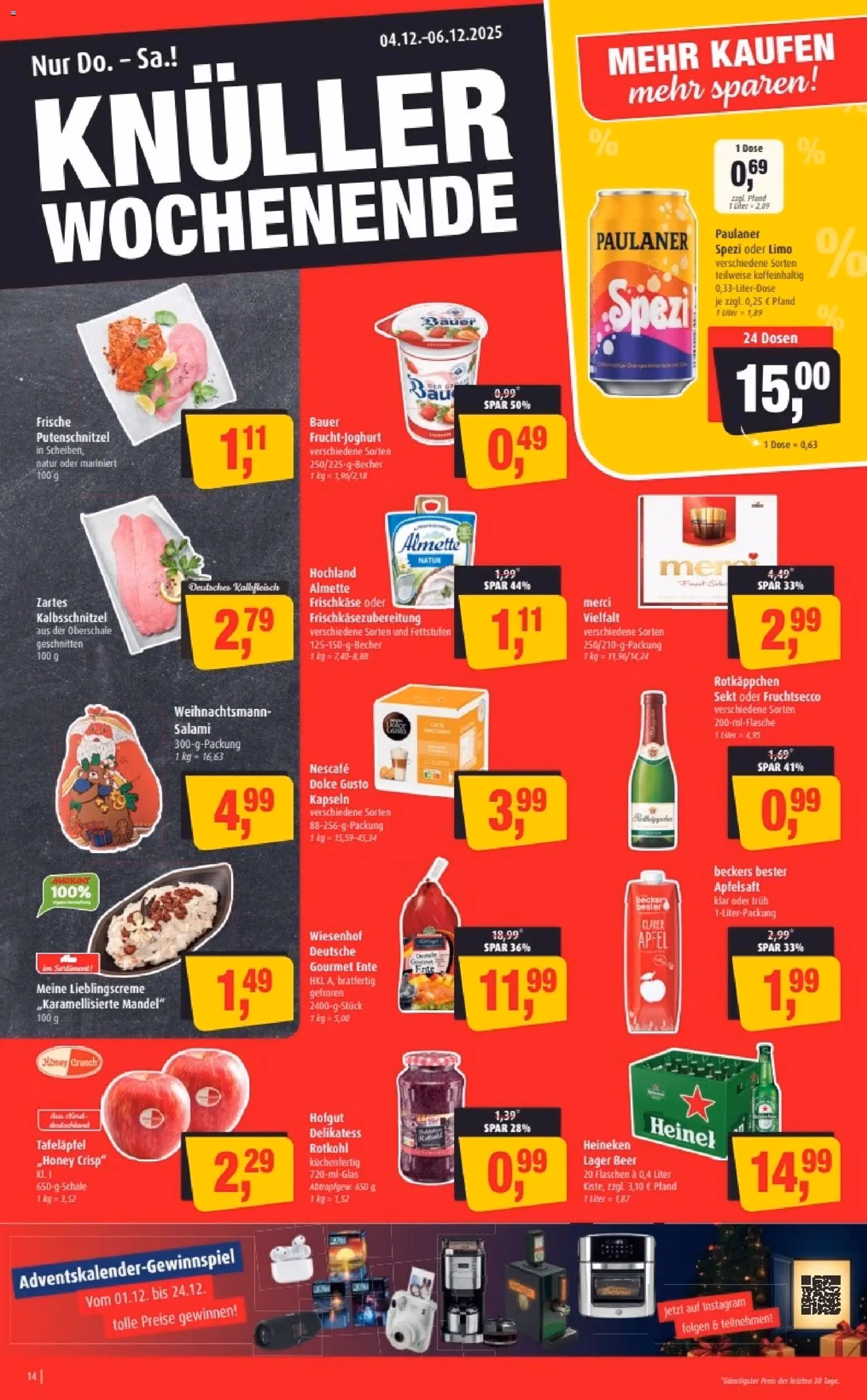 Markant Prospekt - Gültiger Prospekt ab 01.12.2025, Seite 14 von insgesamt 14