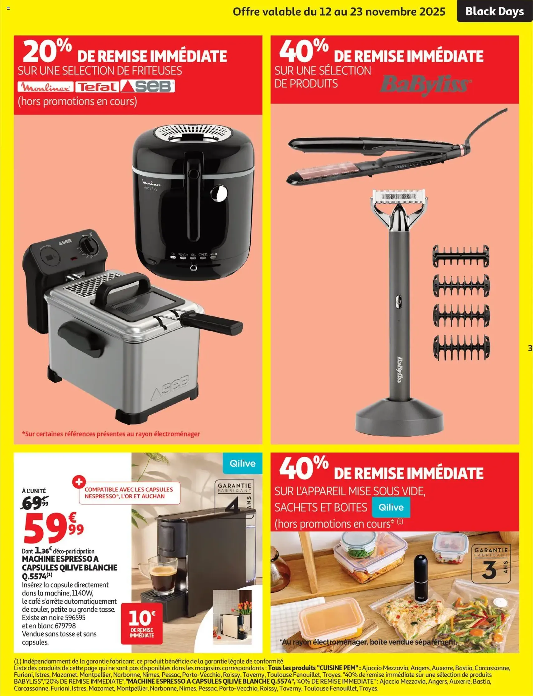 Auchan Black Friday - brochure valable à partir du 04/11/2025, page 3 sur 8