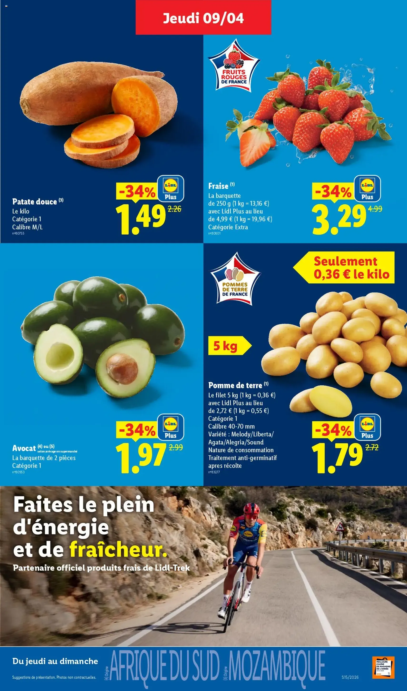LIDL catalogue semaine 15 - brochure valable à partir du 09/04/2026, page 3 sur 75