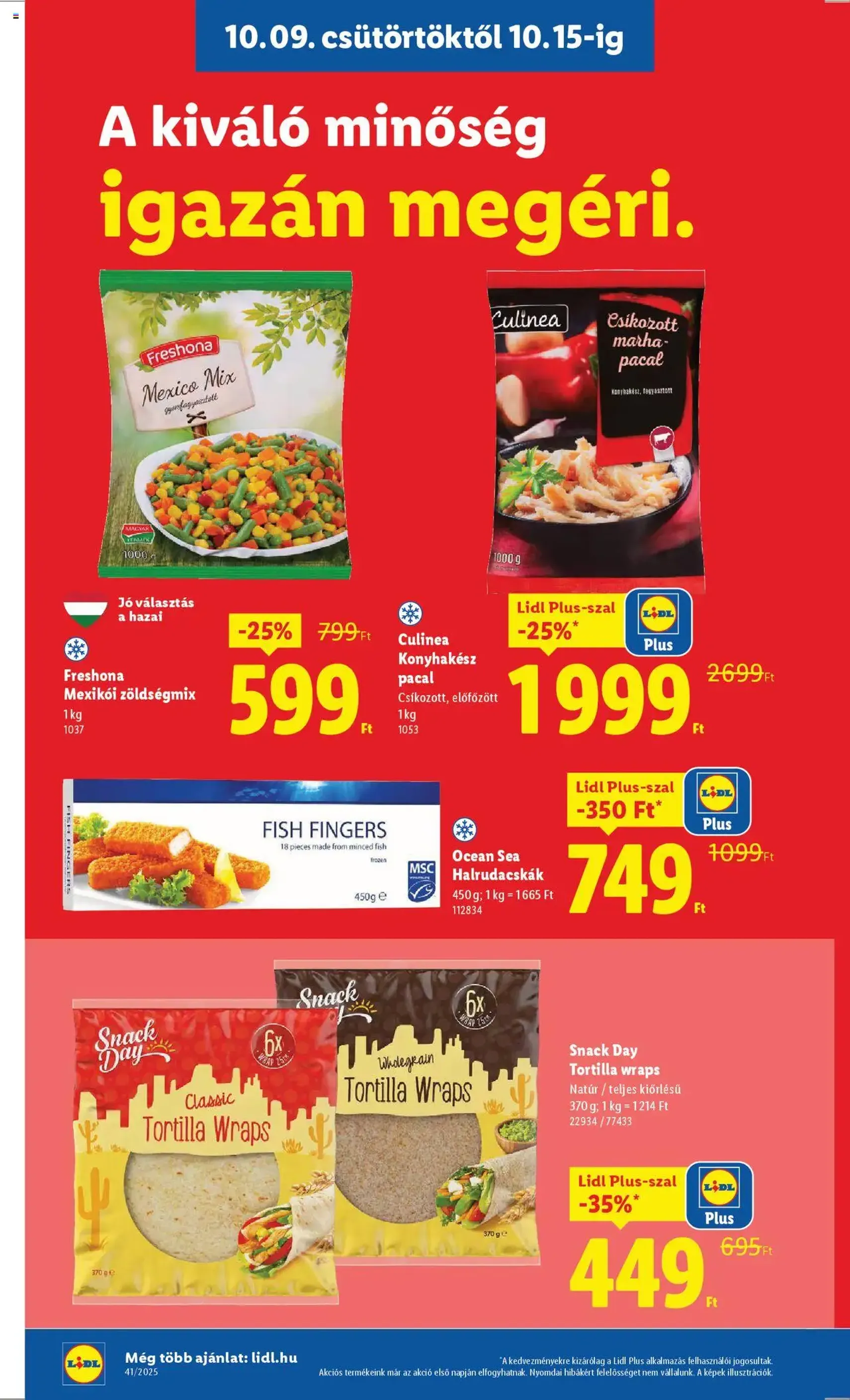 Lidl Akciós újság - 2025.10.09. érvényes szórólap 10 oldal 64 oldalból