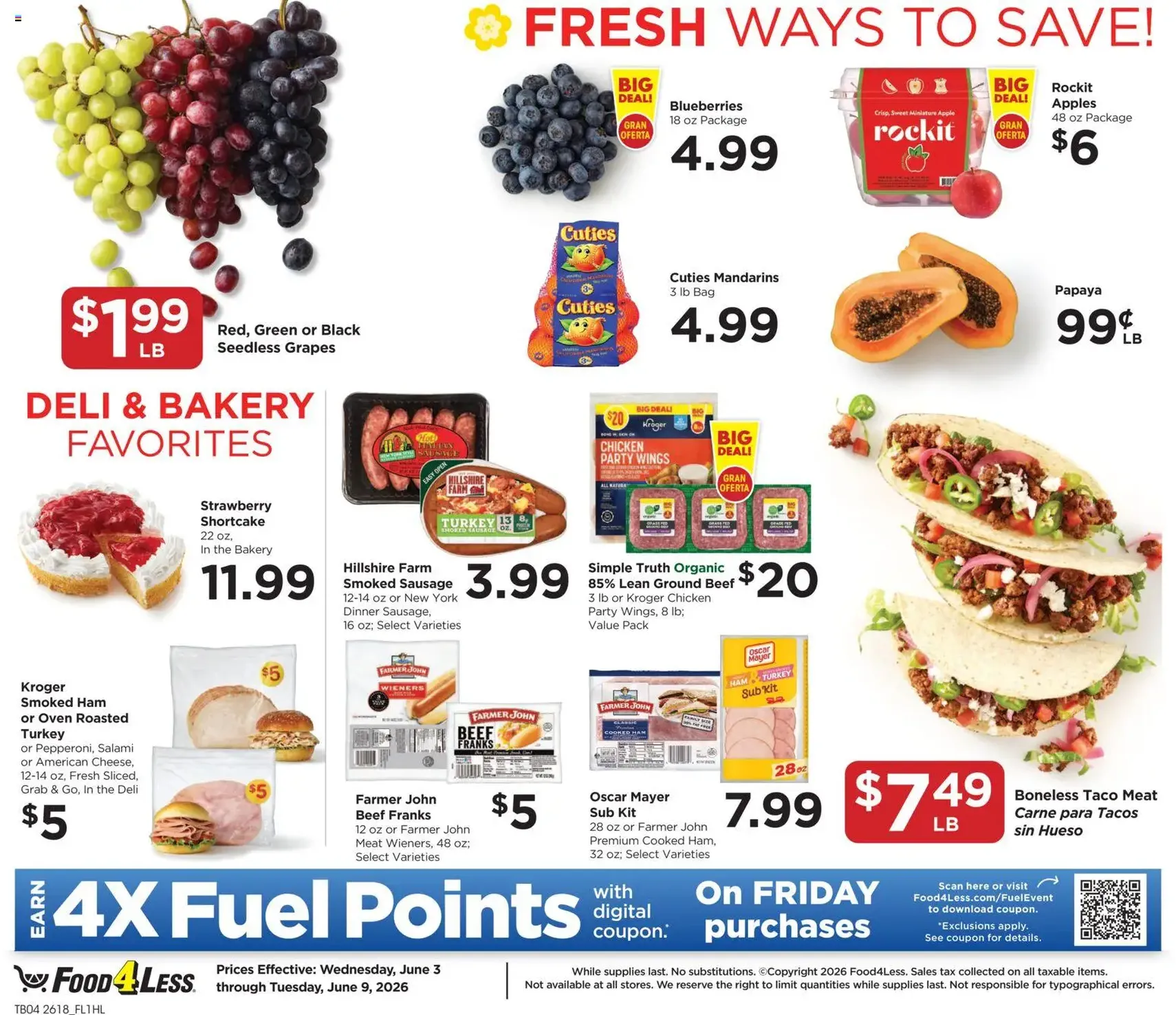 Food 4 Less Weekly Ad - valid flyer from 06/03/2026, page 5 of 8
