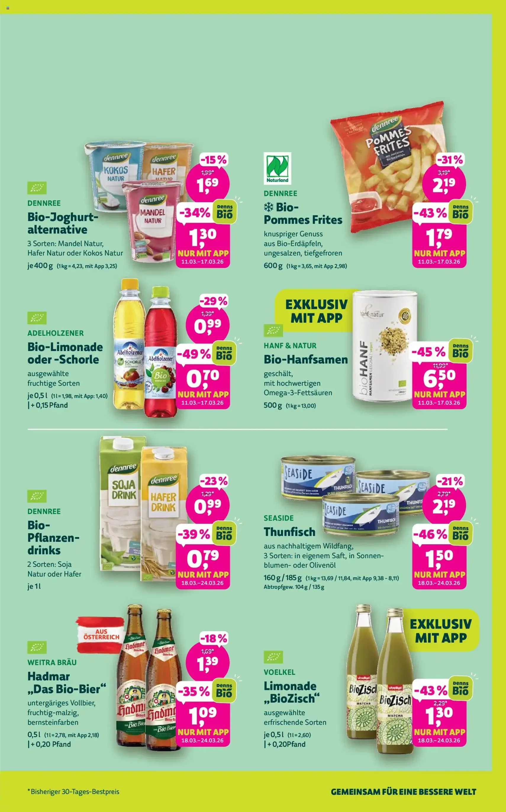 Denns BioMarkt Angebote - Gültiger Prospekt ab 11.03.2026, Seite 3 von insgesamt 14
