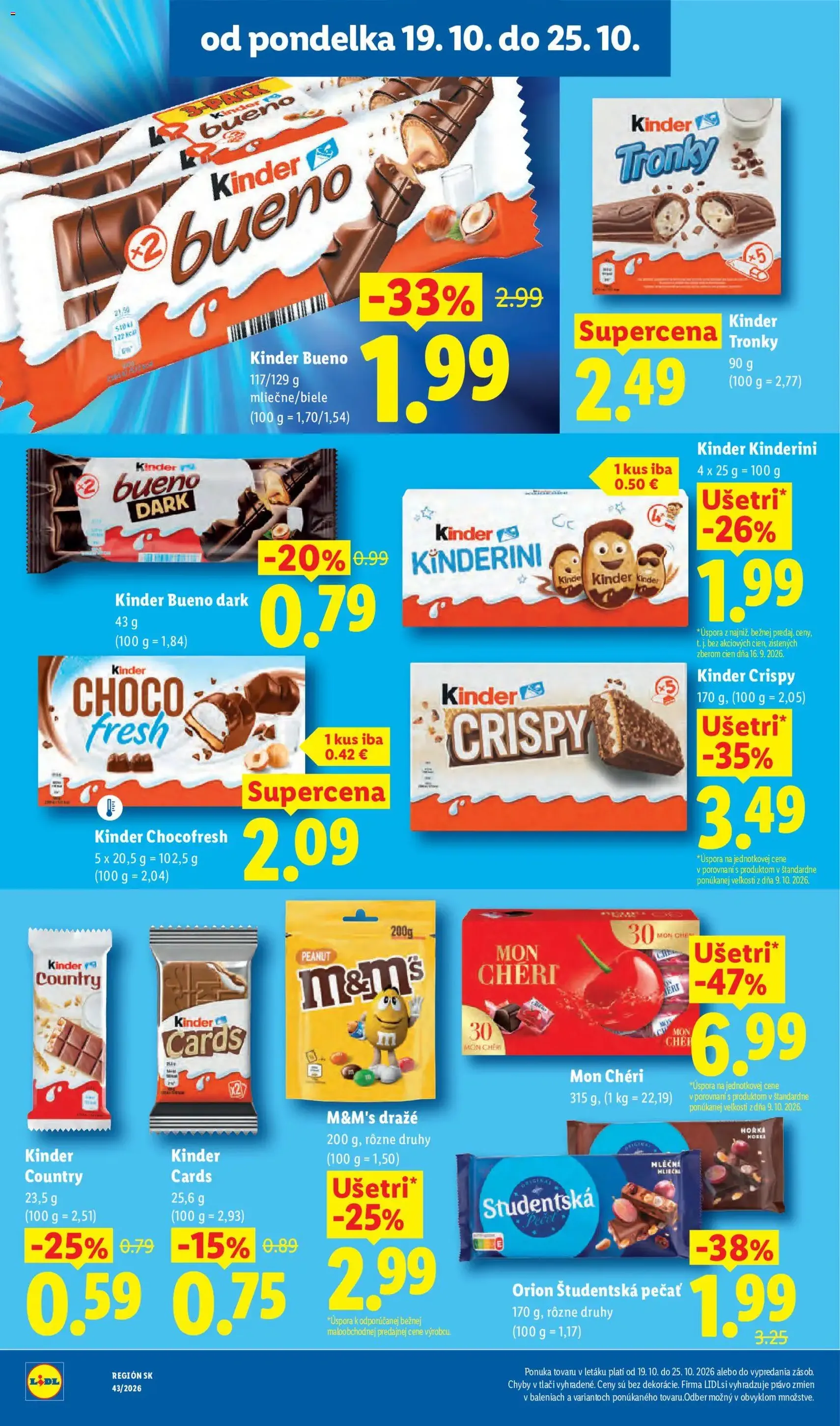 Lidl leták - platný leták od 19.10.2026 strana 27 z 120