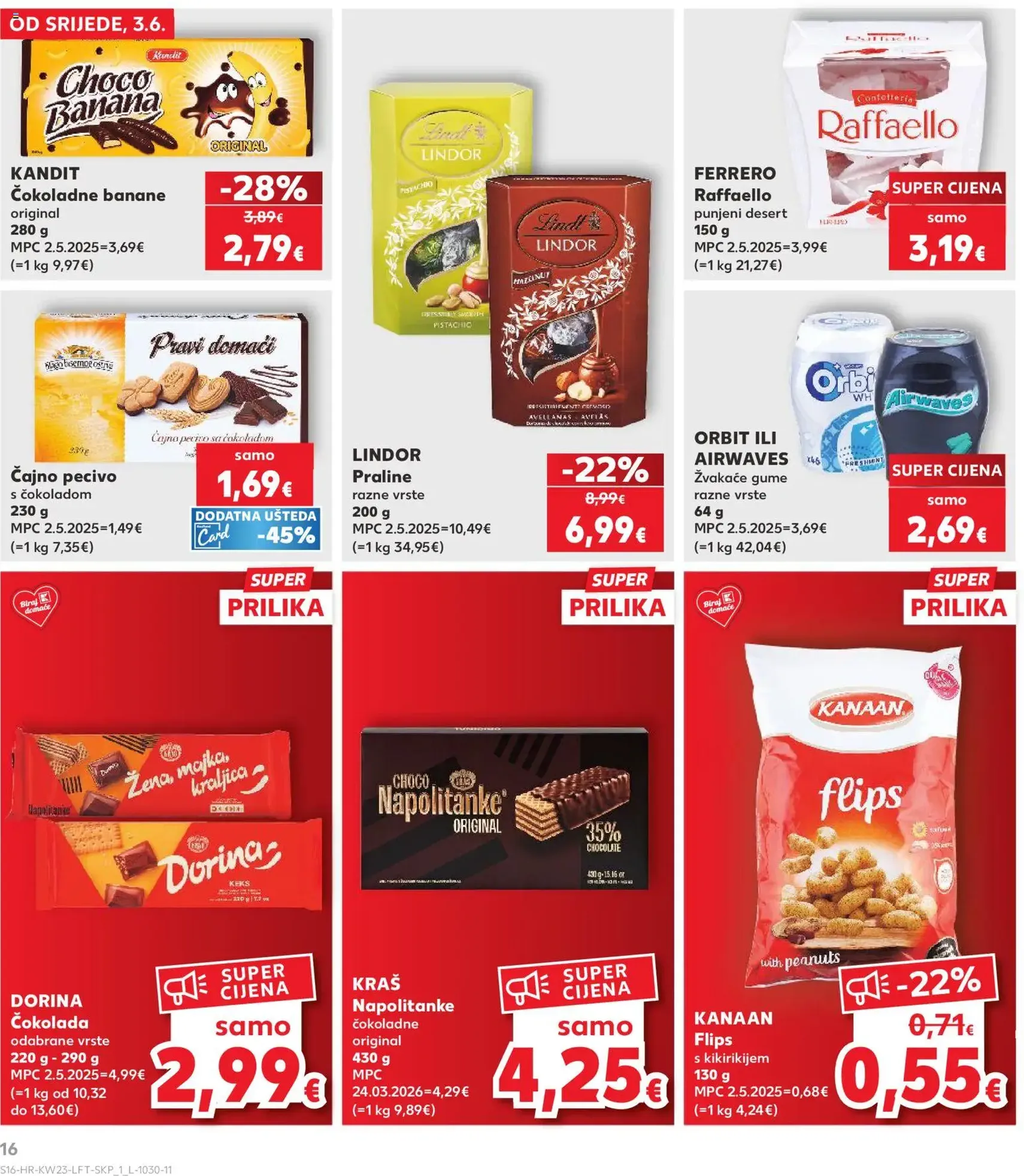 Kaufland HR akciós újság - 2026.06.03. érvényes szórólap 16 oldal 32 oldalból
