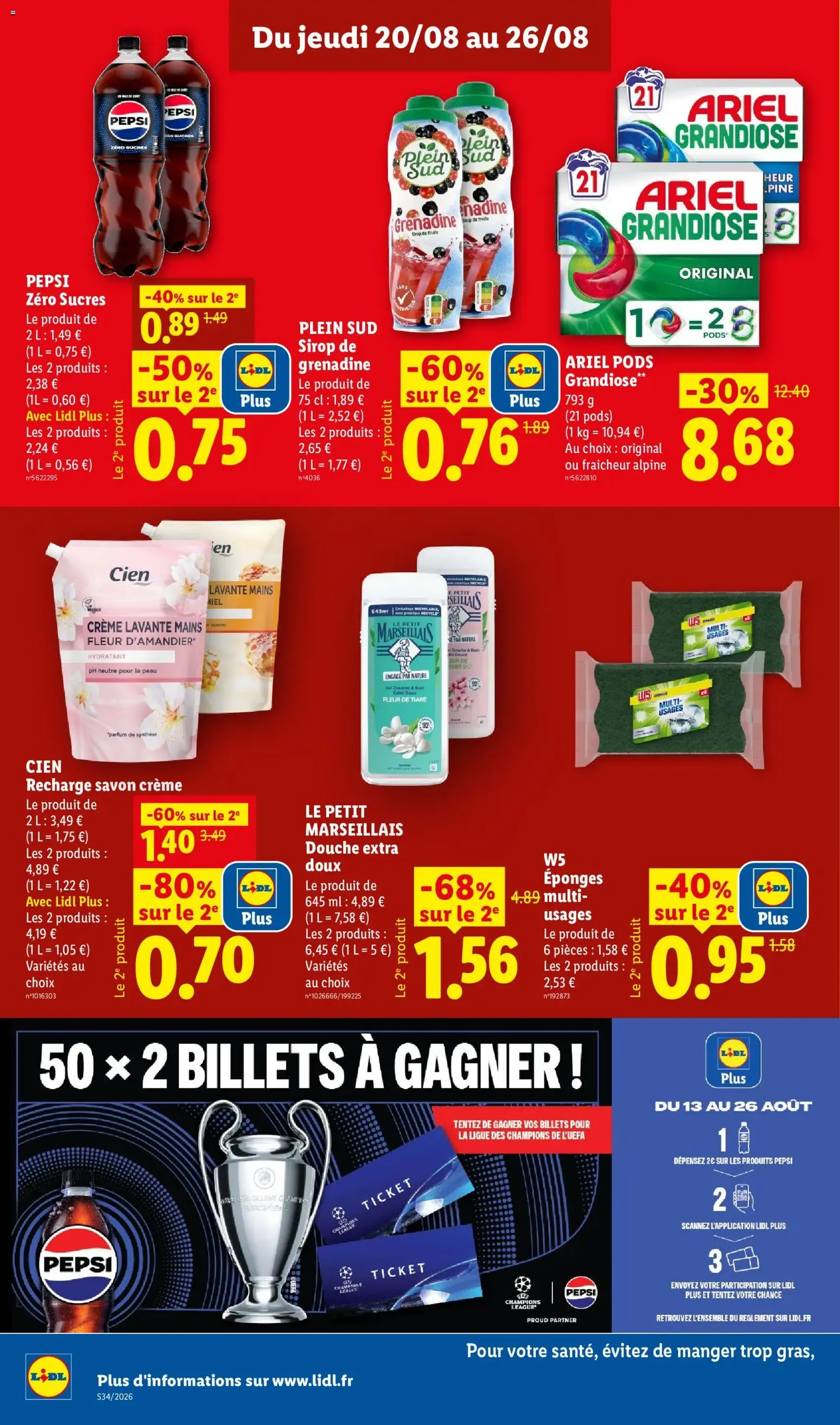 LIDL catalogue - brochure valable à partir du 20/08/2026, page 16 sur 54