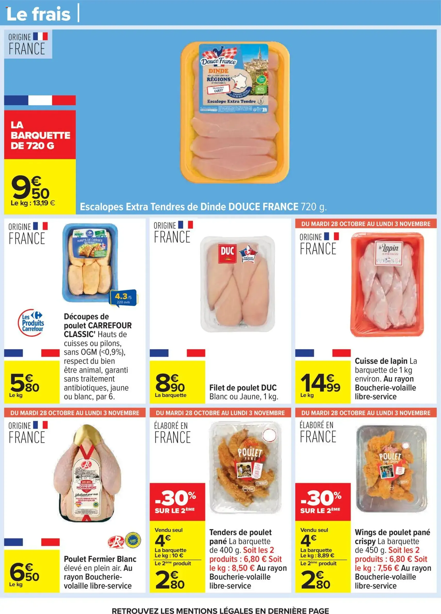 Carrefour catalogue semaine 44 - brochure valable à partir du 28/10/2025, page 27 sur 74