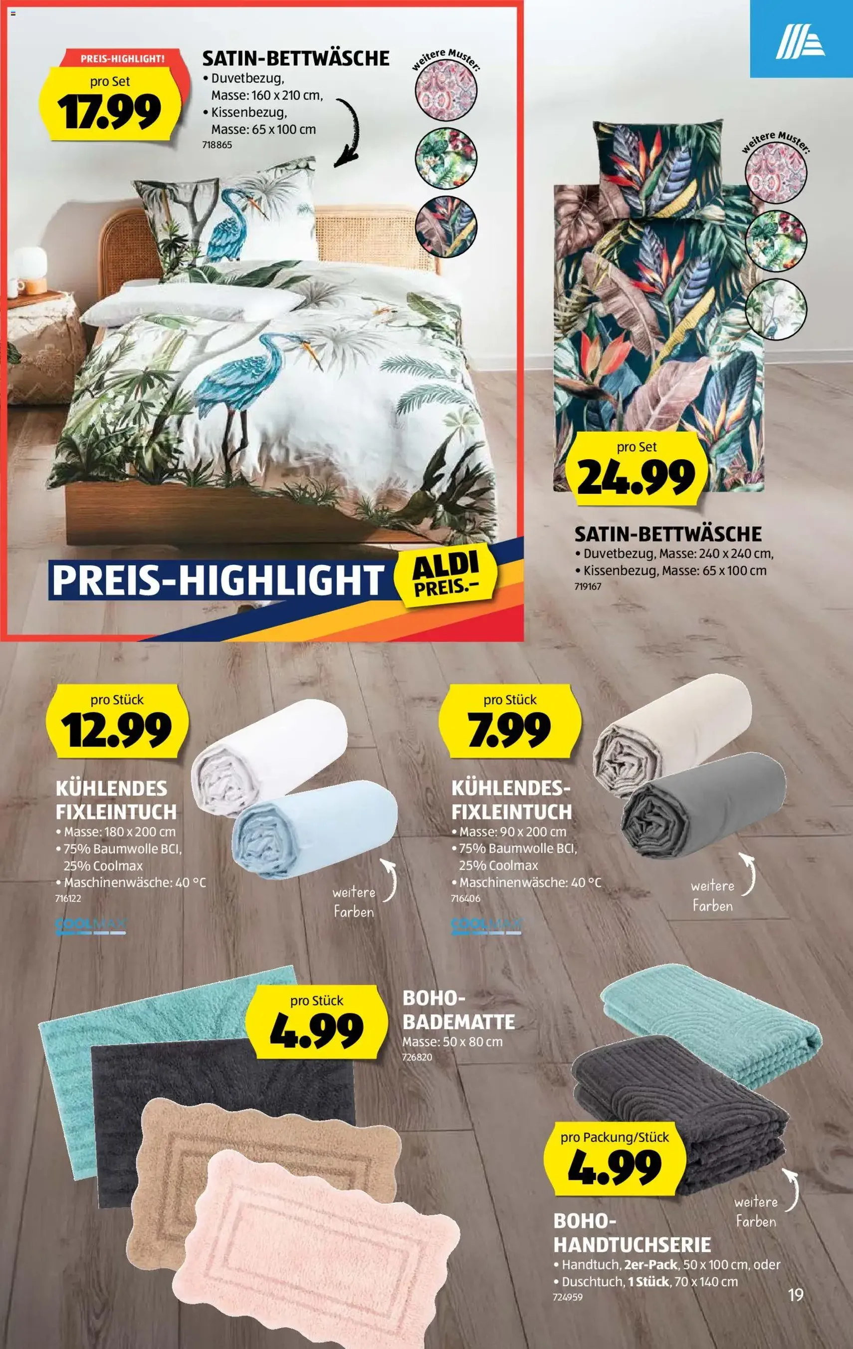 Aldi aktionen - Gültiger Prospekt ab 16.07.2026, Seite 19 von insgesamt 36