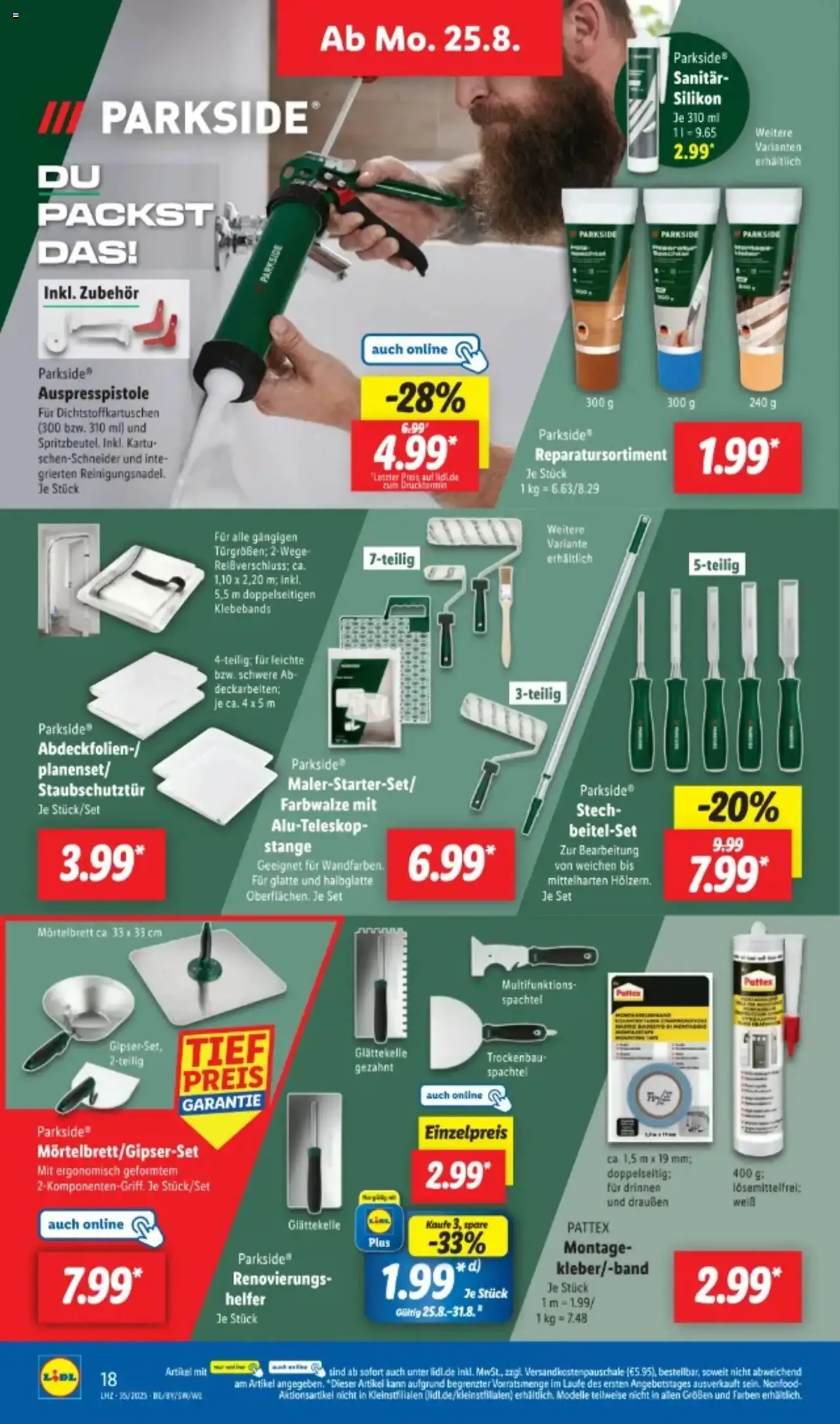 Lidl Prospekt - Gültiger Prospekt ab 25.08.2025, Seite 28 von insgesamt 68 Lidl Prospekt - Gültiger Prospekt ab 25.08.2025, Seite 28 von insgesamt 68