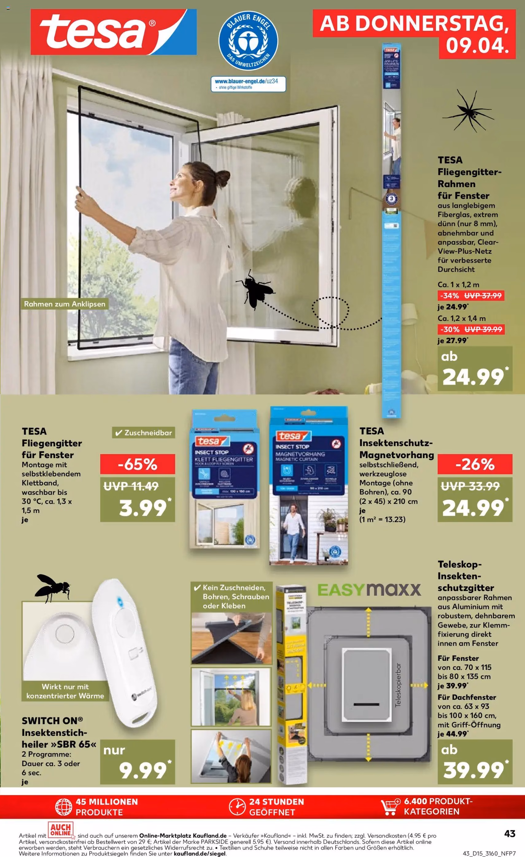 Kaufland Prospekt - Gültiger Prospekt ab 09.04.2026, Seite 43 von insgesamt 58