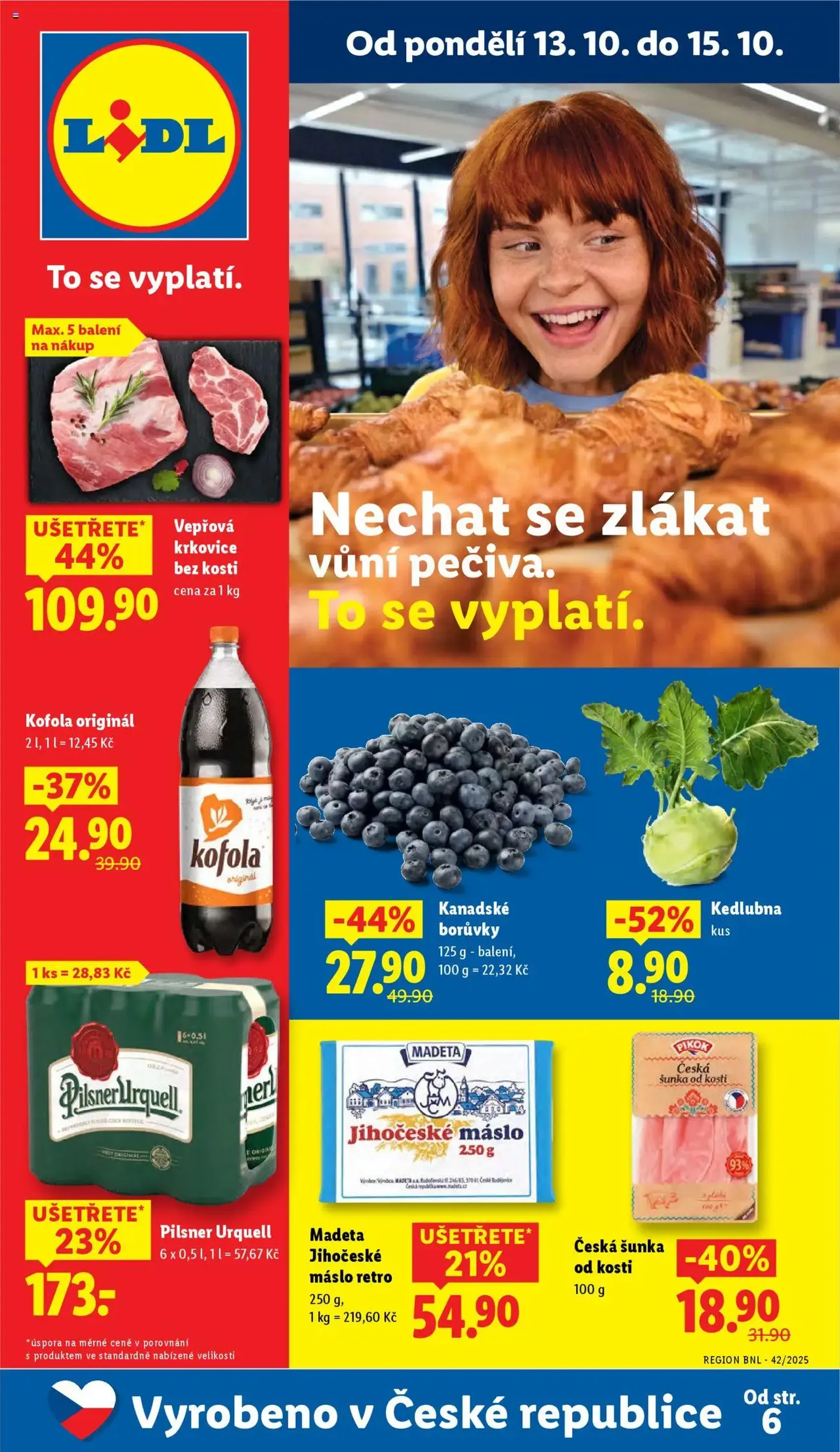 Lidl leták - platný leták od 13.10.2025 strana 1 z 43 Lidl leták - platný leták od 13.10.2025 strana 1 z 43