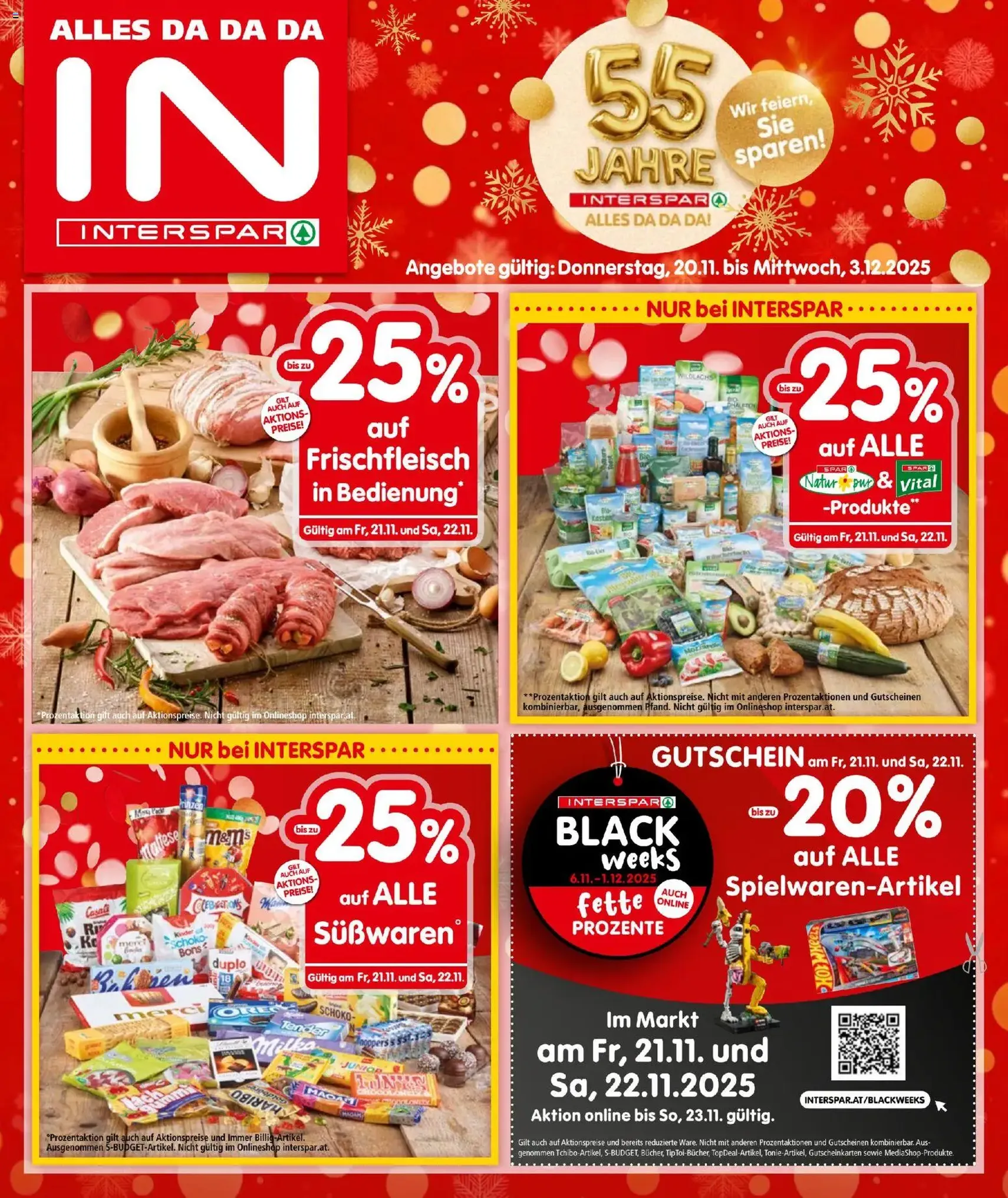 Interspar - Black Friday - Gültiger Prospekt ab 20.11.2025, Seite 1 von insgesamt 24