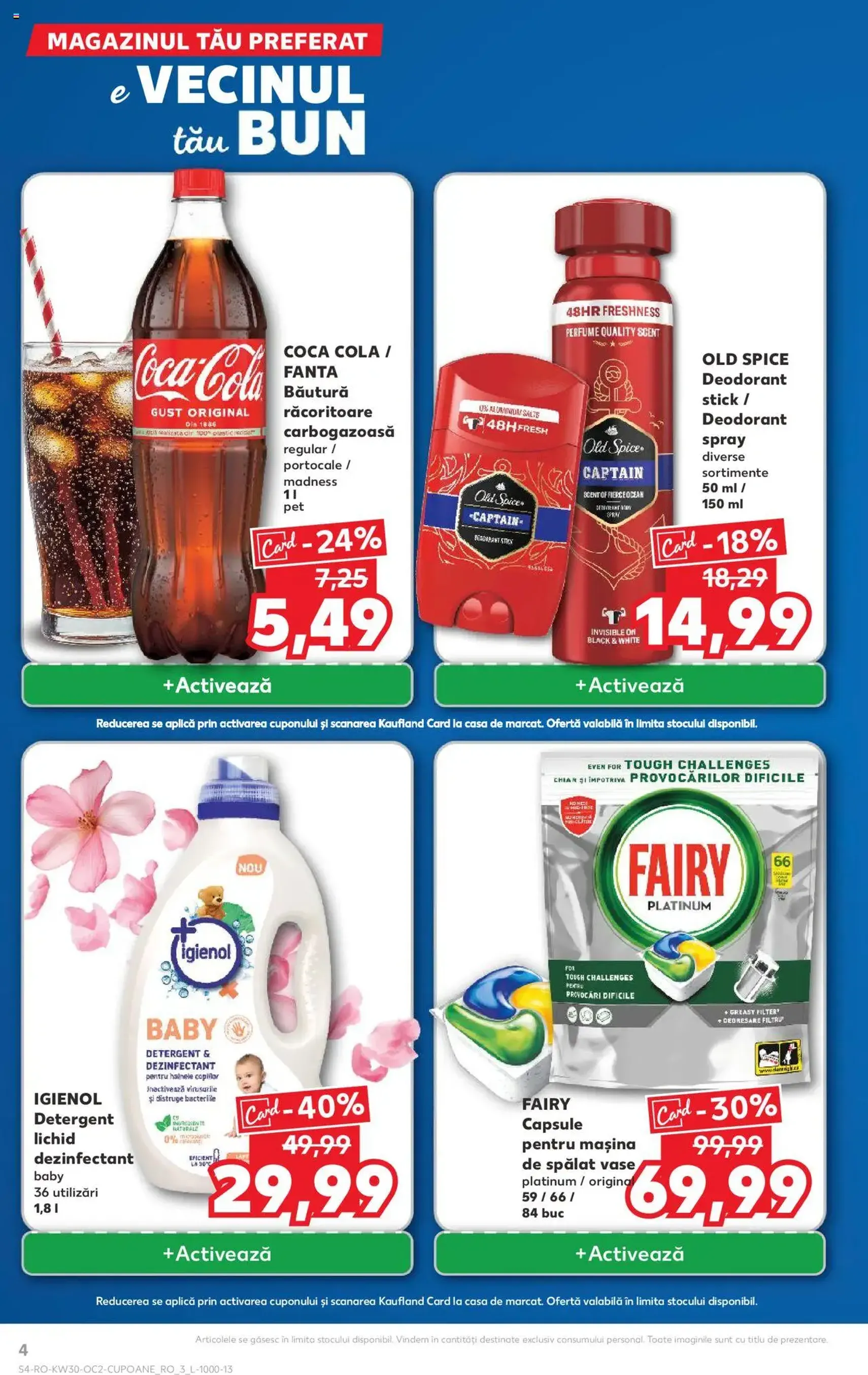 Kaufland RO - București - 2025.07.23. érvényes szórólap 4 oldal 72 oldalból Kaufland RO - București - 2025.07.23. érvényes szórólap 4 oldal 72 oldalból