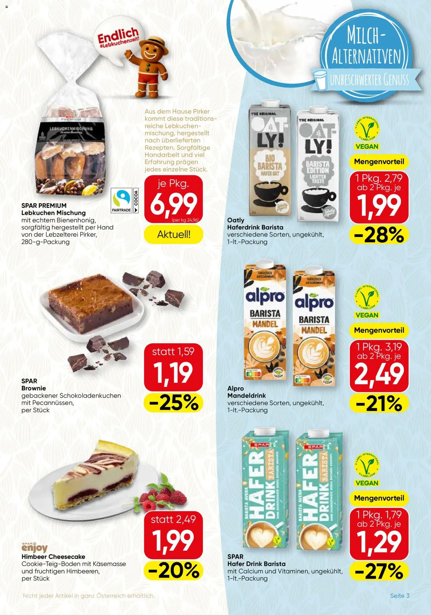 SPAR Gourmet Flugblatt - Gültiger Prospekt ab 27.08.2026, Seite 3 von insgesamt 12
