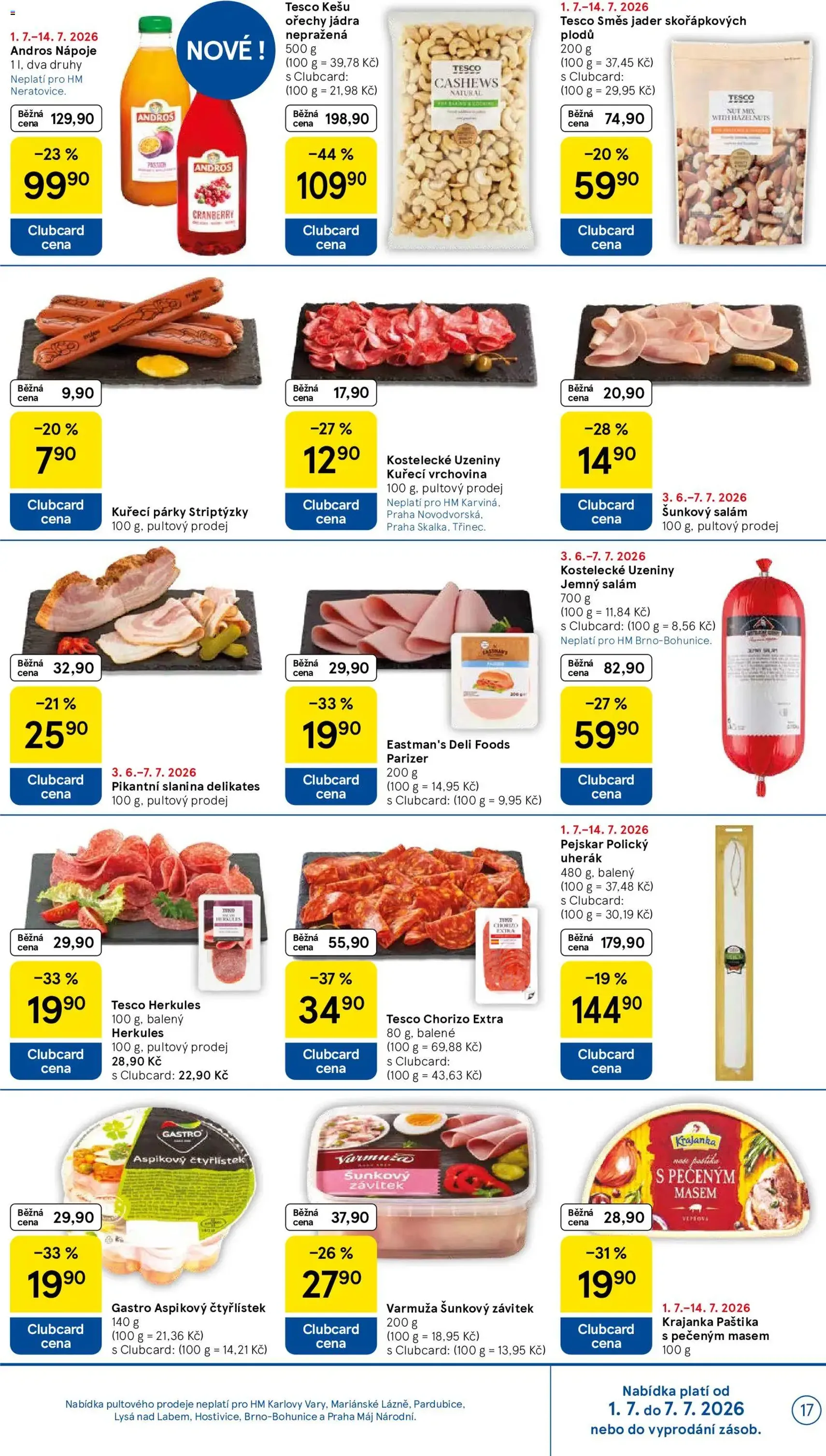 Tesco leták - Hypermarket - platný leták od 01.07.2026 strana 17 z 31