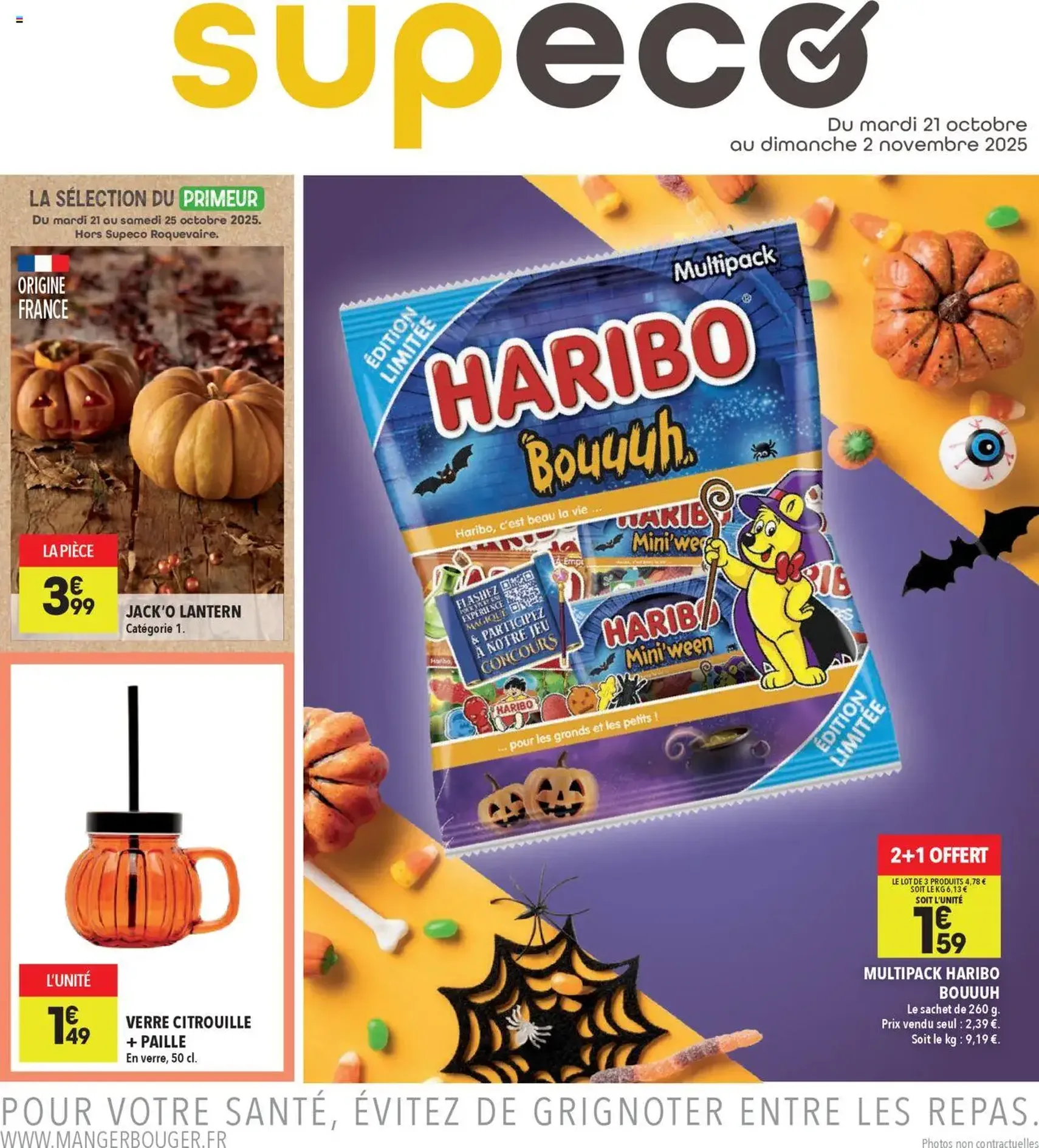 Supeco catalogue - brochure valable à partir du 21/10/2025, page 1 sur 4
