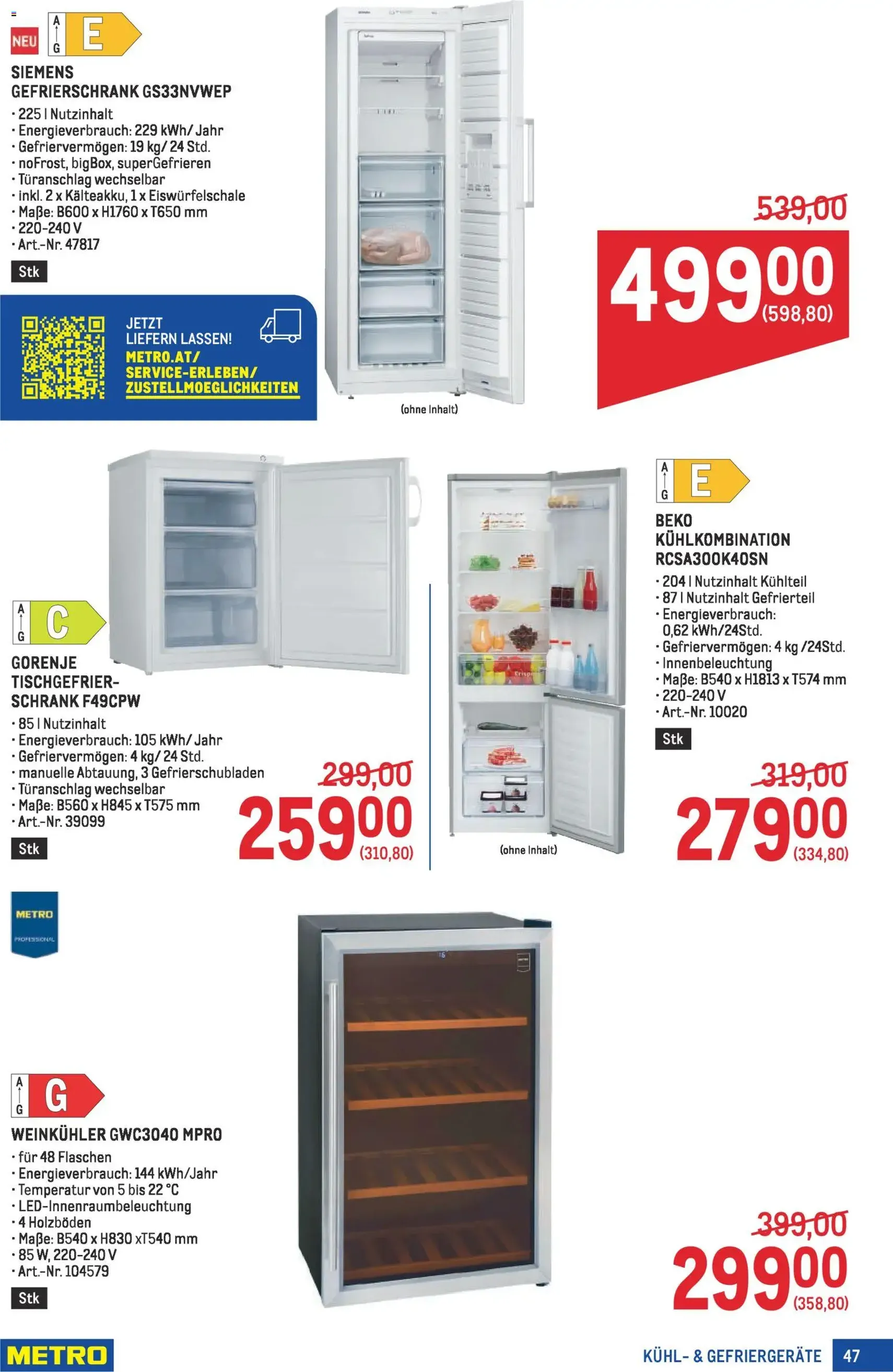 Metro Profi - Gültiger Prospekt ab 22.01.2026, Seite 47 von insgesamt 64