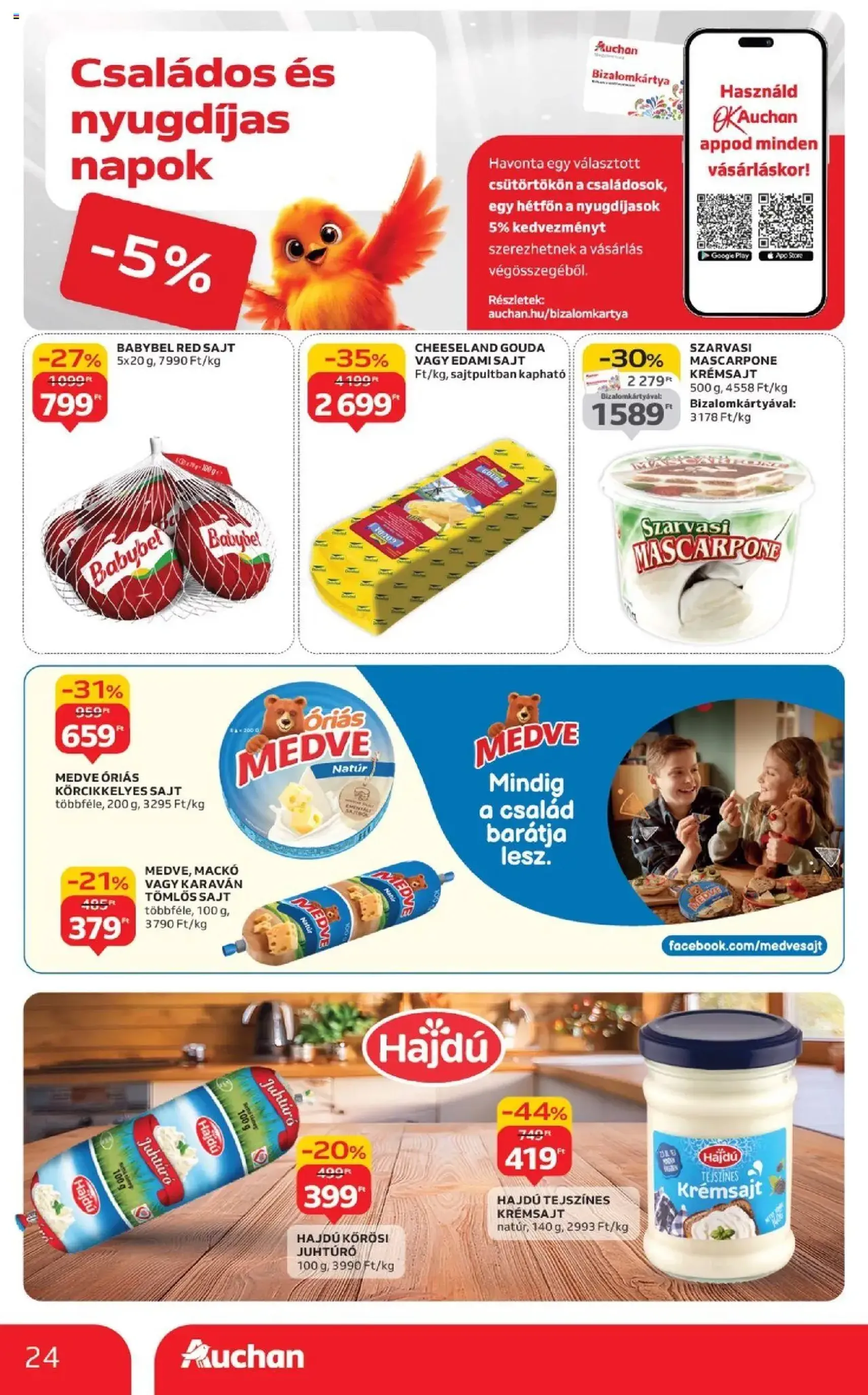 Auchan Akciós újság - 2025.09.04. érvényes szórólap 24 oldal 52 oldalból Auchan Akciós újság - 2025.09.04. érvényes szórólap 24 oldal 52 oldalból