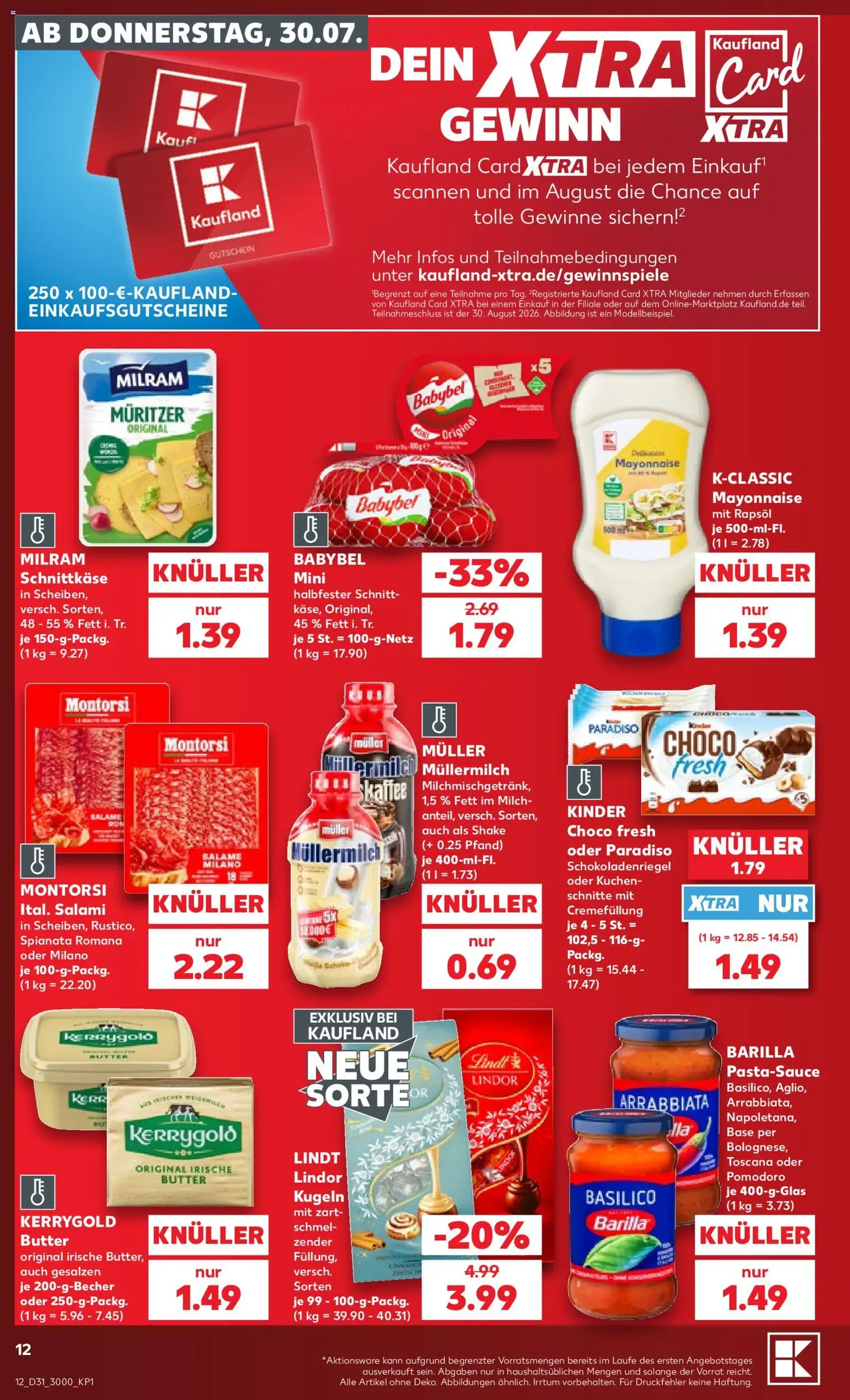 Kaufland DE -DE Folder - geldige folder vanaf 30-07-2026 pagina 12 van 66