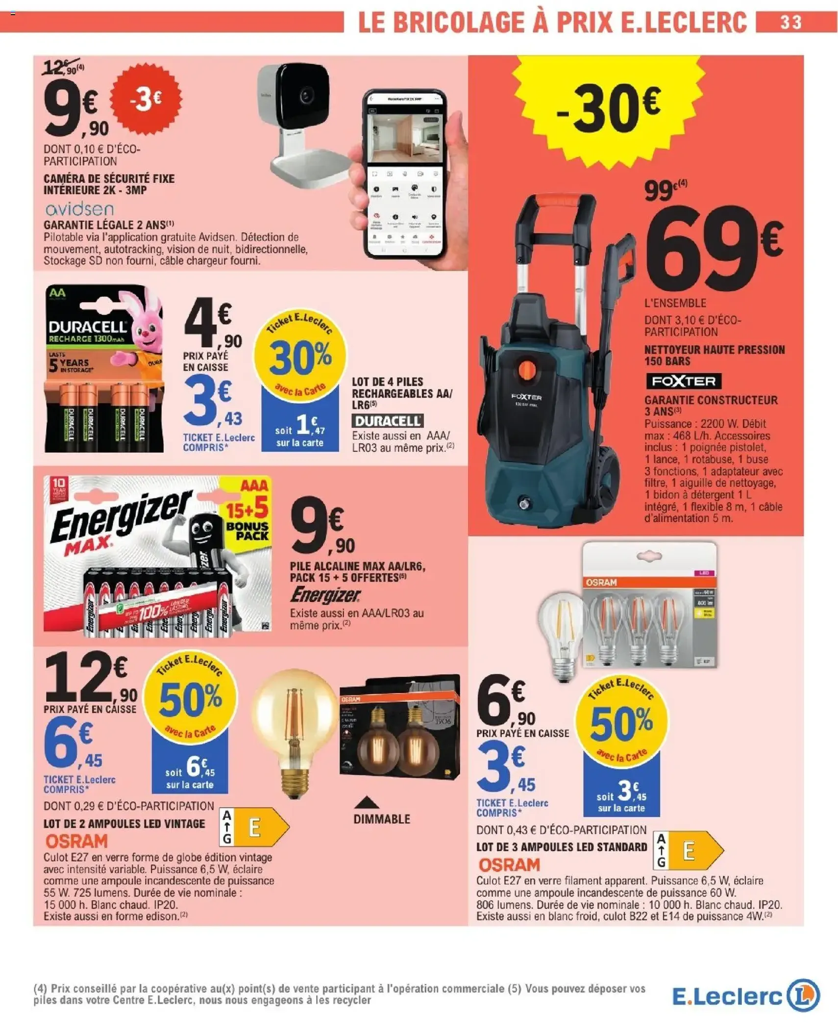 E.Leclerc catalogue - brochure valable à partir du 13/10/2026, page 33 sur 48