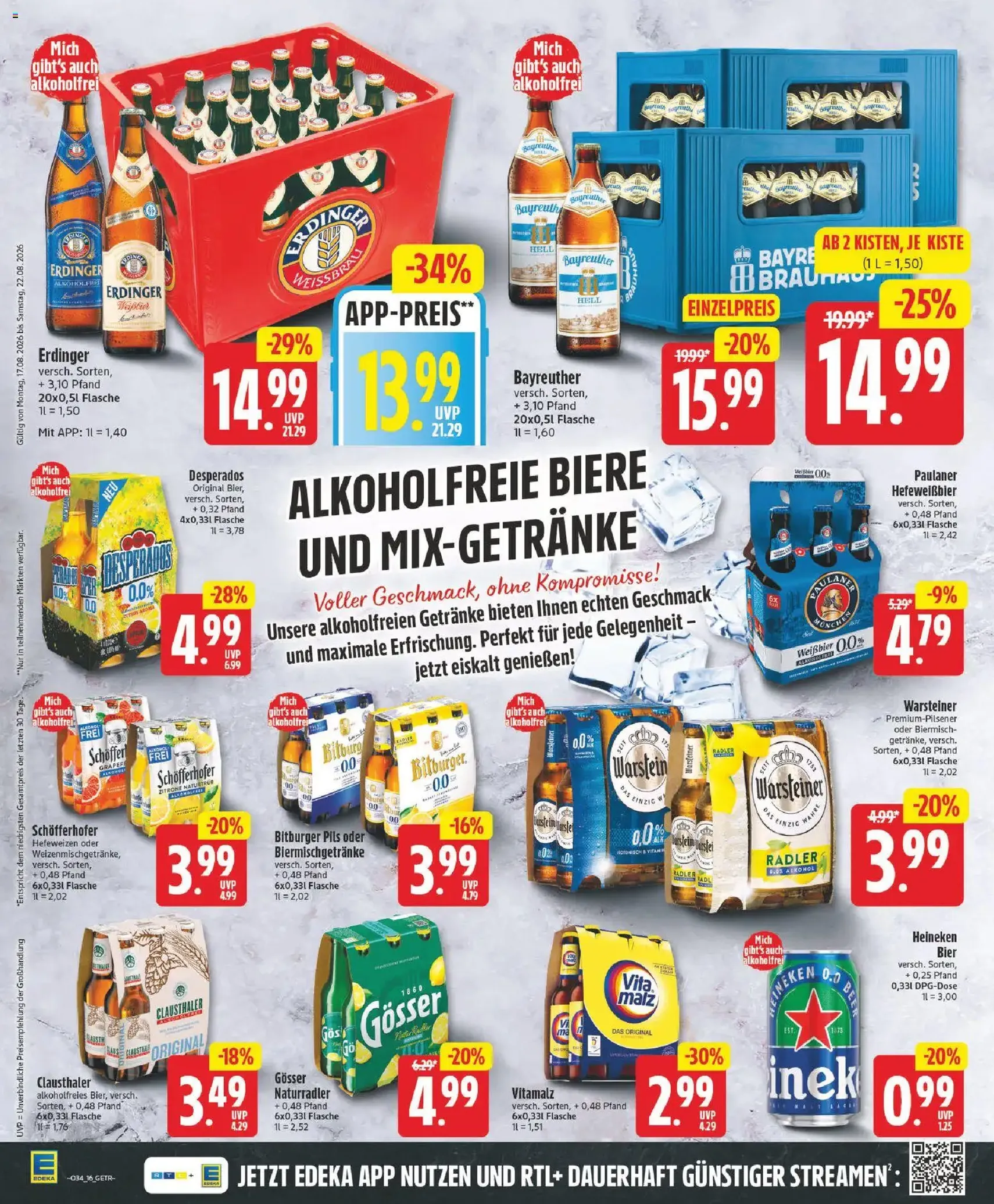 Edeka Prospekt - Gültiger Prospekt ab 17.08.2026, Seite 16 von insgesamt 28