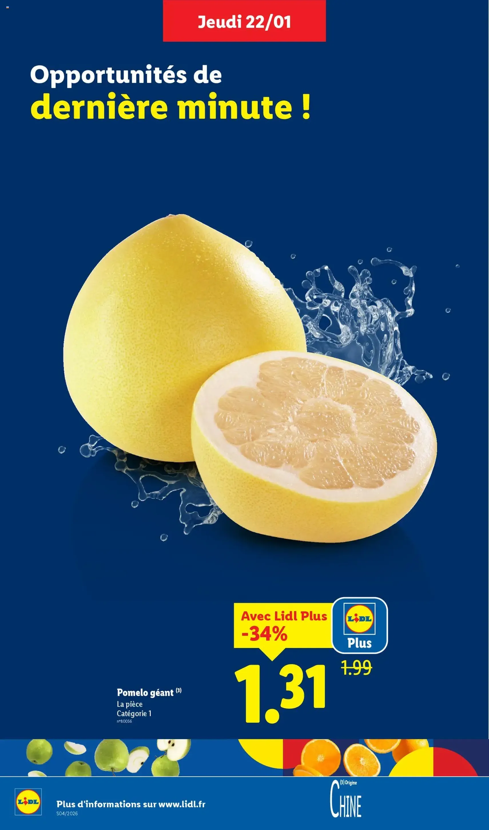 LIDL catalogue semaine 4 - brochure valable à partir du 22/01/2026, page 4 sur 79