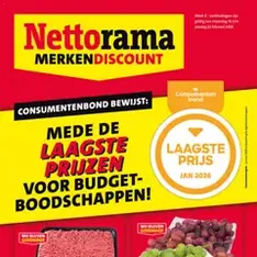Nettorama - Folder - voorvertoning van de folder geldig vanaf 16-02-2026