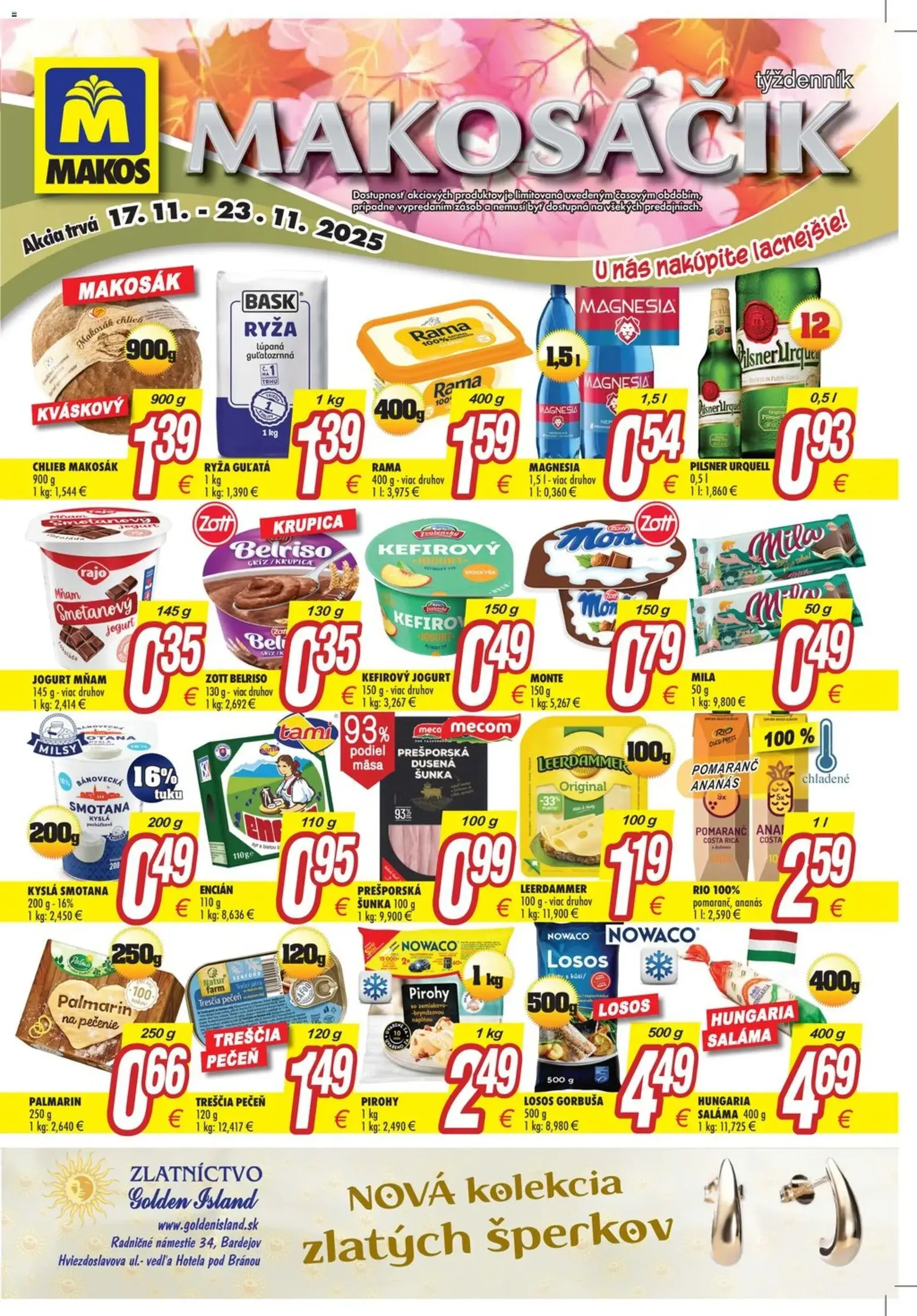 Makos leták - platný leták od 17.11.2025 strana 2 z 4