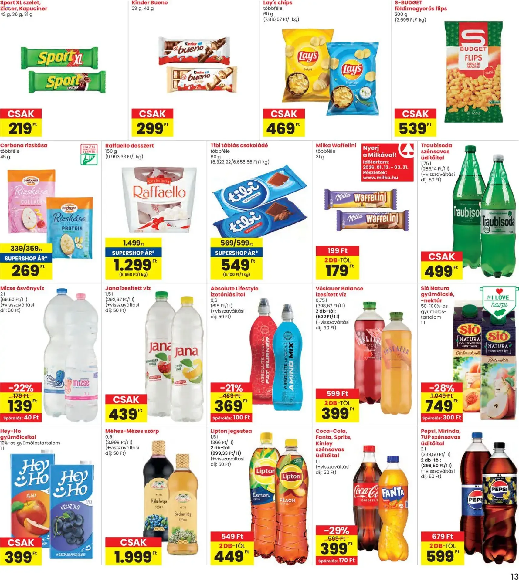 Interspar Akciós újság - 2026.01.22. érvényes szórólap 13 oldal 20 oldalból