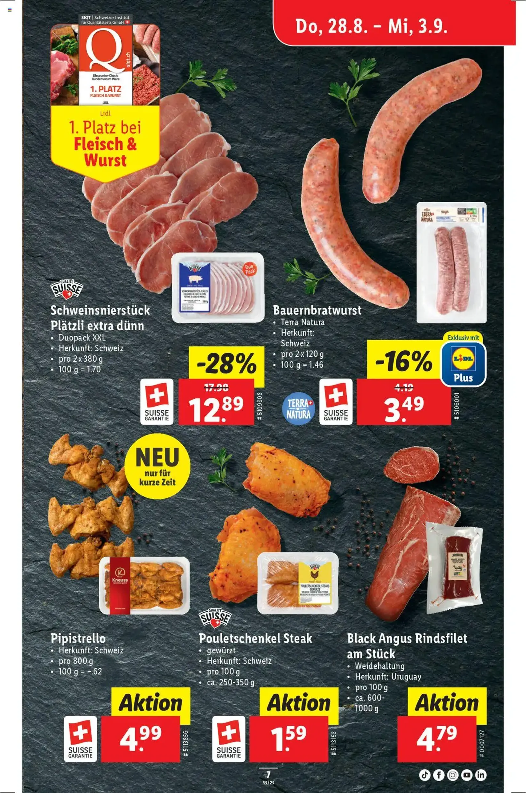 Lidl Aktionen - Gültiger Prospekt ab 28.08.2025, Seite 7 von insgesamt 34 Lidl Aktionen - Gültiger Prospekt ab 28.08.2025, Seite 7 von insgesamt 34