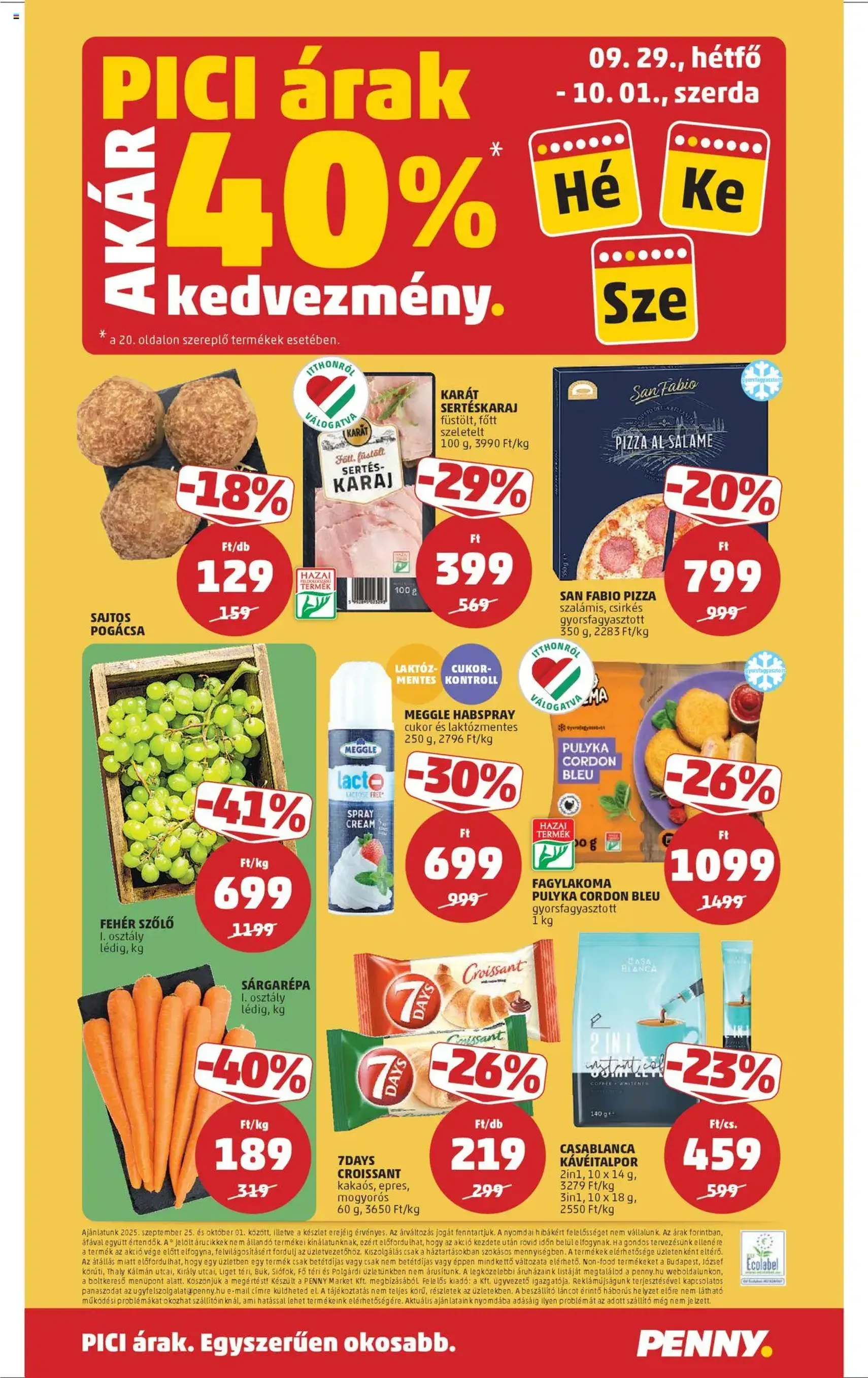 PENNY Akciós újság - 2025.09.25. érvényes szórólap 23 oldal 37 oldalból