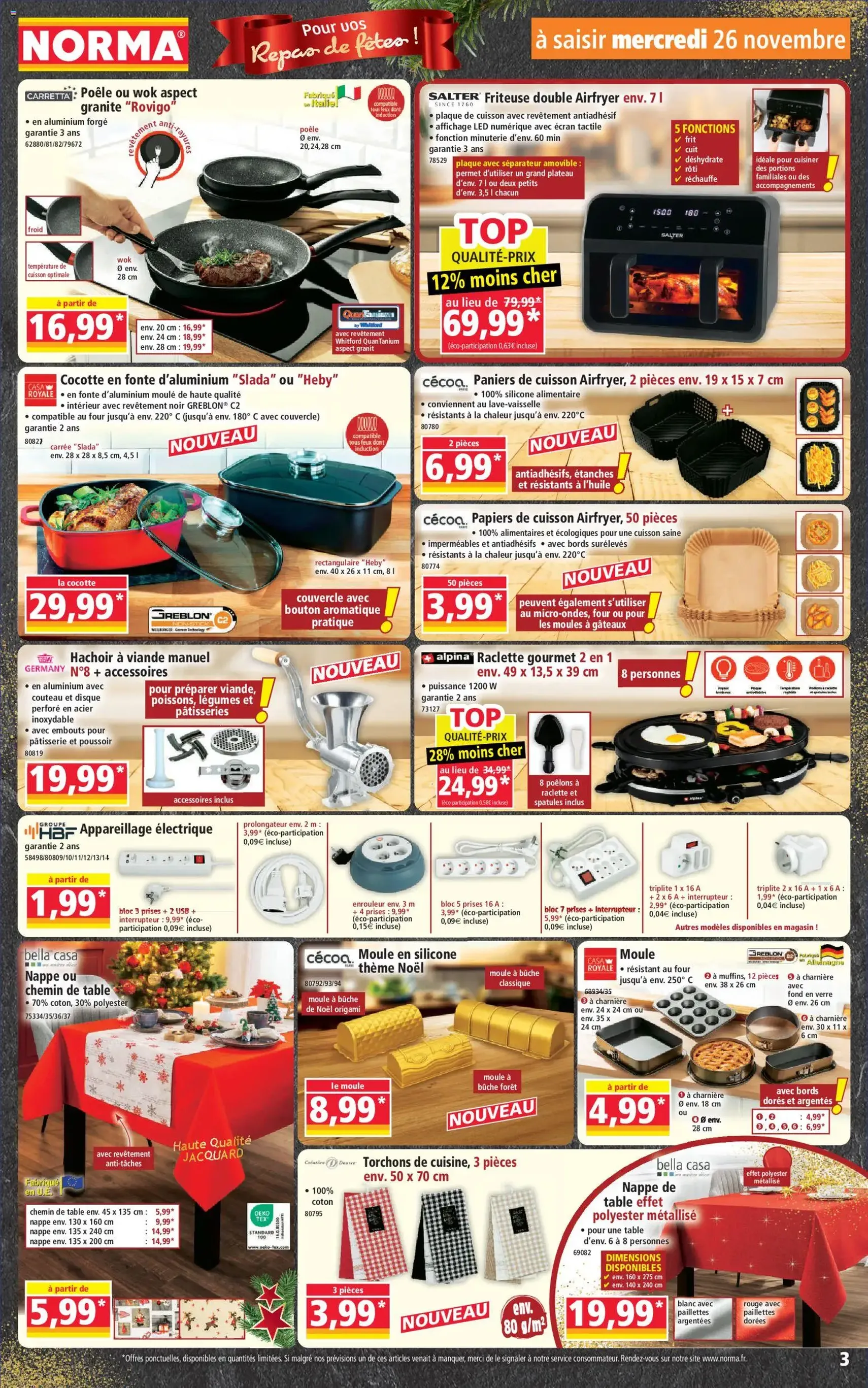 Norma catalogue - brochure valable à partir du 26/11/2025, page 3 sur 12