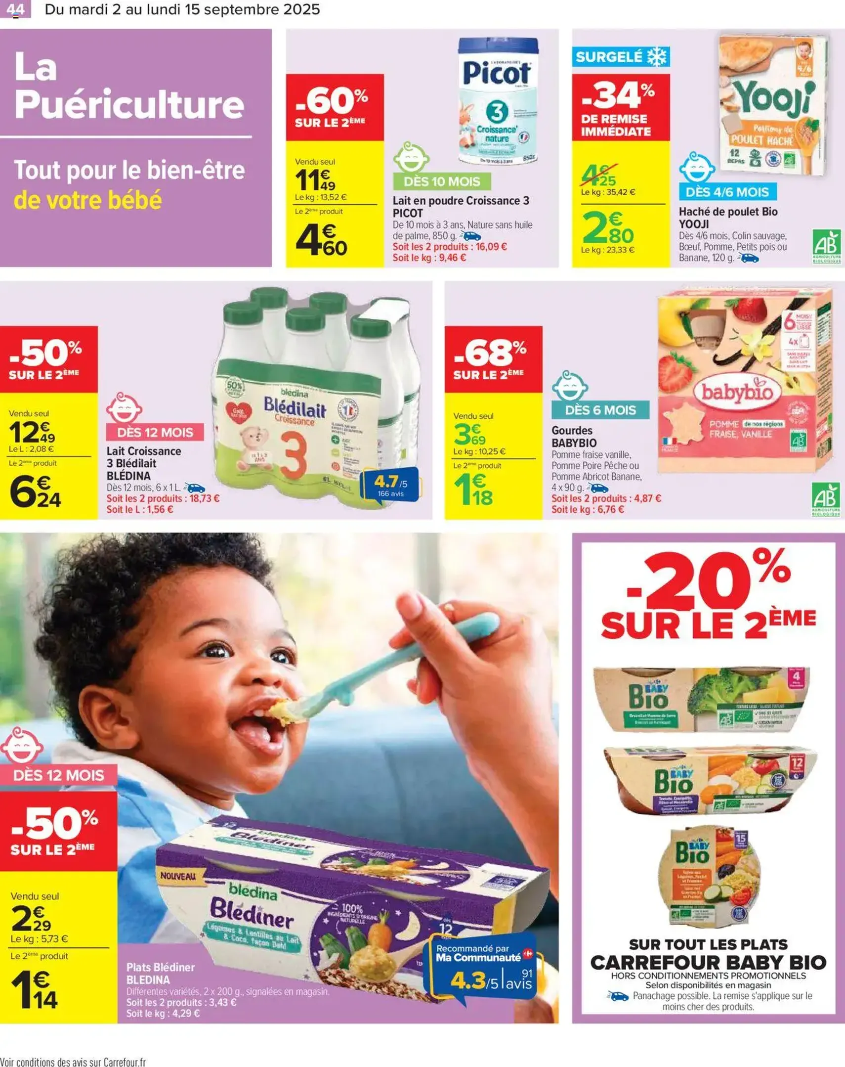 Carrefour catalogue semaine 36 - brochure valable à partir du 02/09/2025, page 46 sur 86 Carrefour catalogue semaine 36 - brochure valable à partir du 02/09/2025, page 46 sur 86