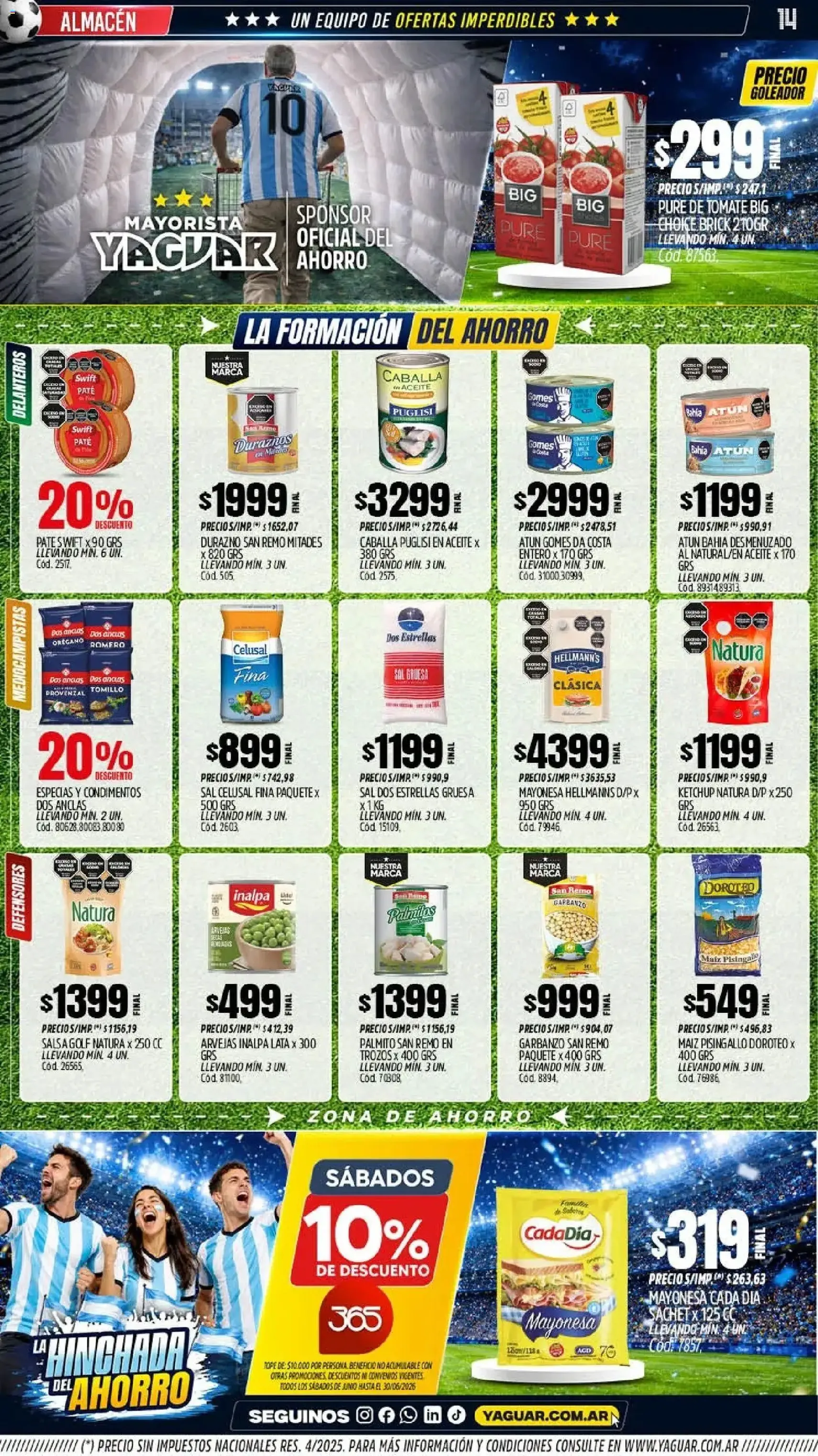 Yaguar catálogo - folleto válido desde 01/06/2026 página 14 de 21