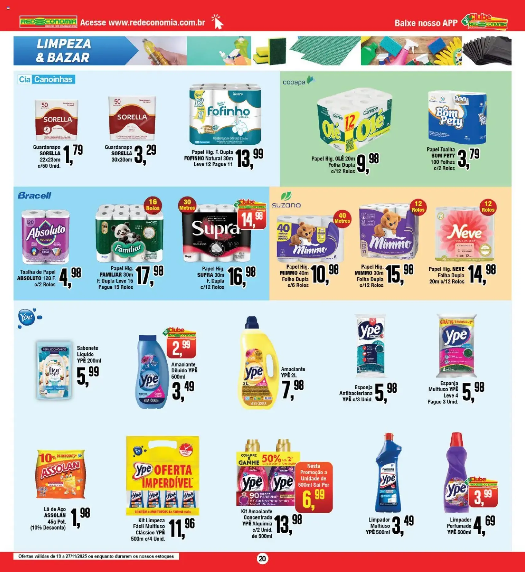 Encarte RedEconomia - folheto válido a partir de 19/11/2025 página 20 de 22