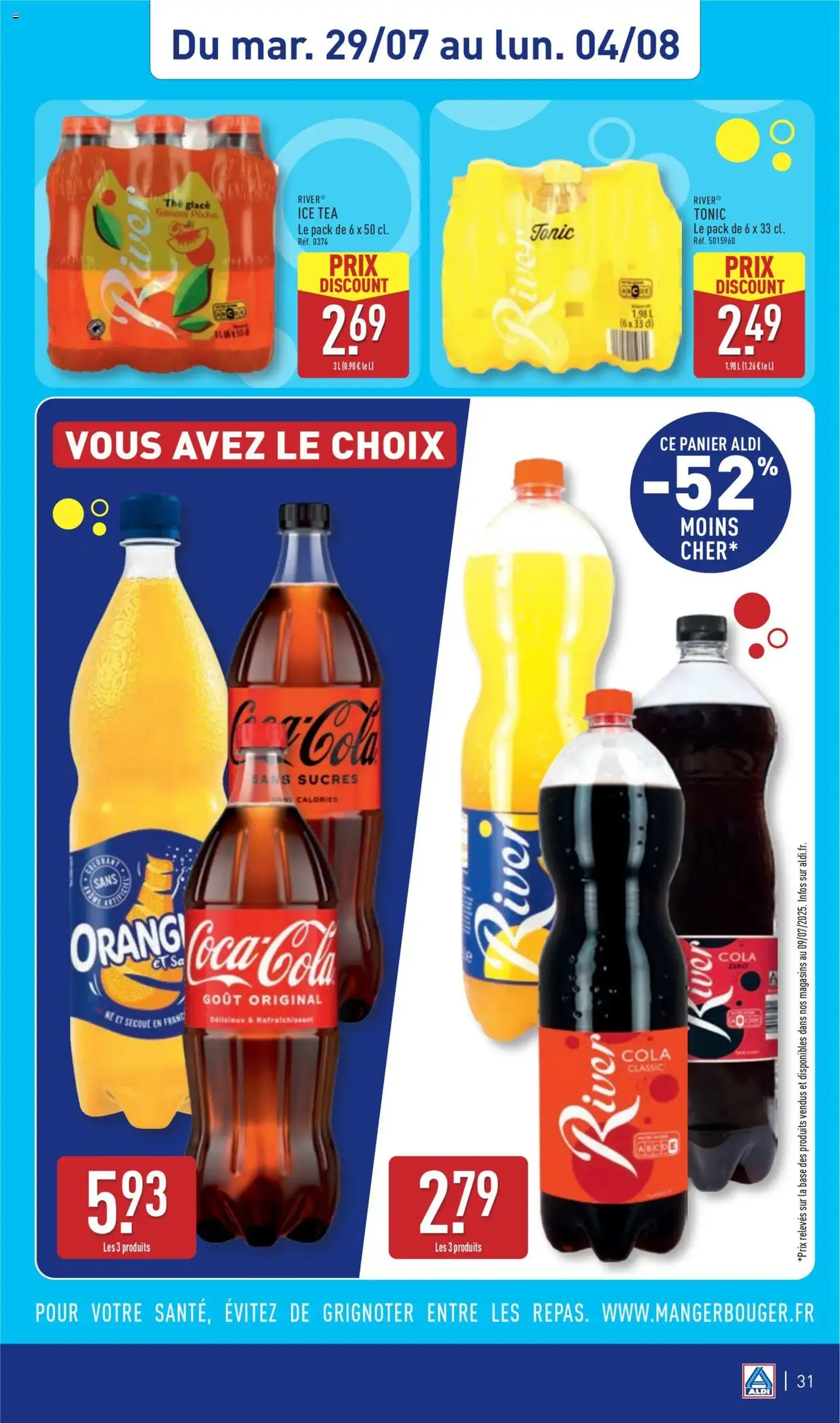 Aldi catalogue de la semaine 31 - brochure valable à partir du 29/07/2025, page 33 sur 50
