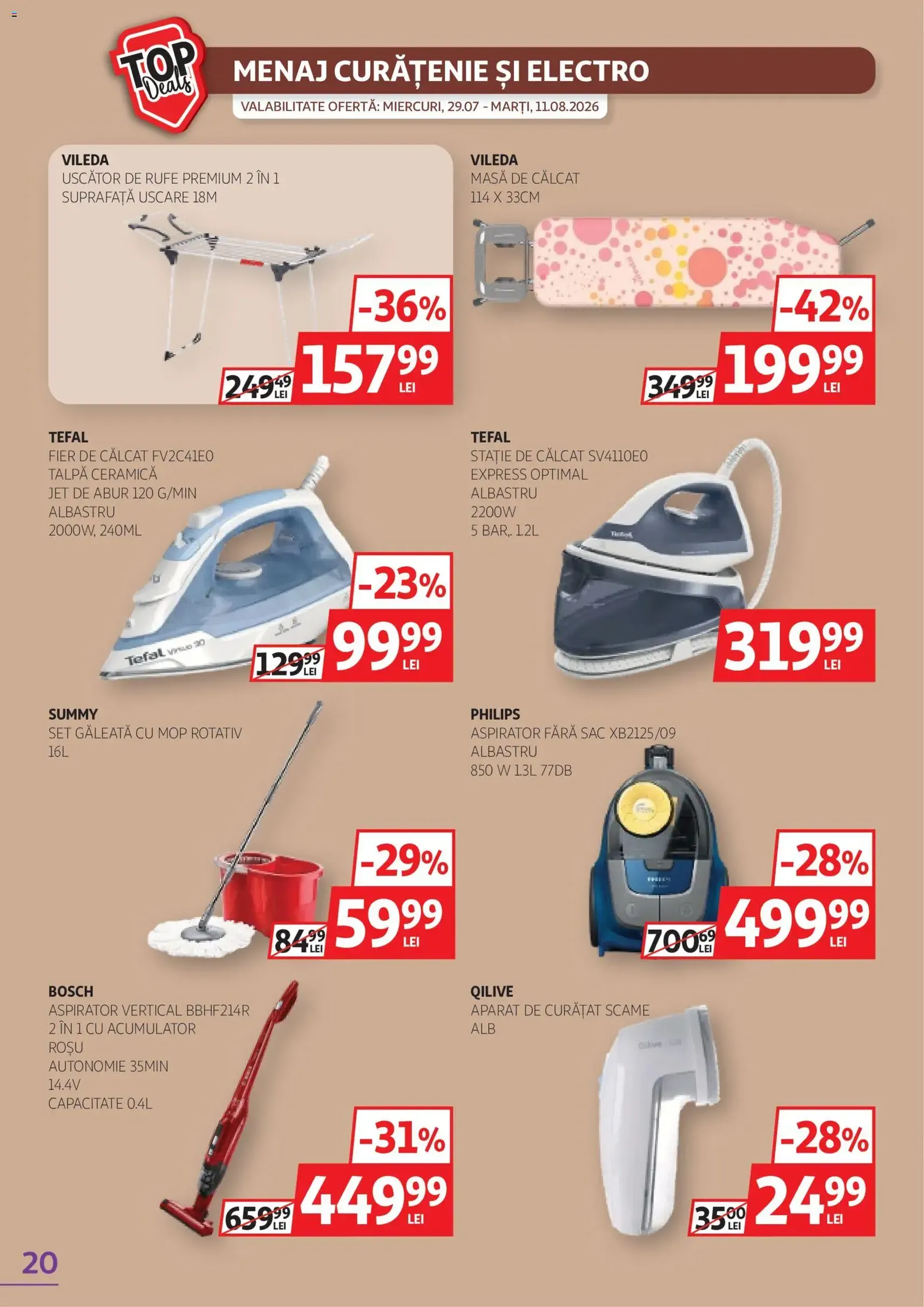 Auchan Catalog - cataloage valabile începând cu 29.07.2026 pagina 20 din 38